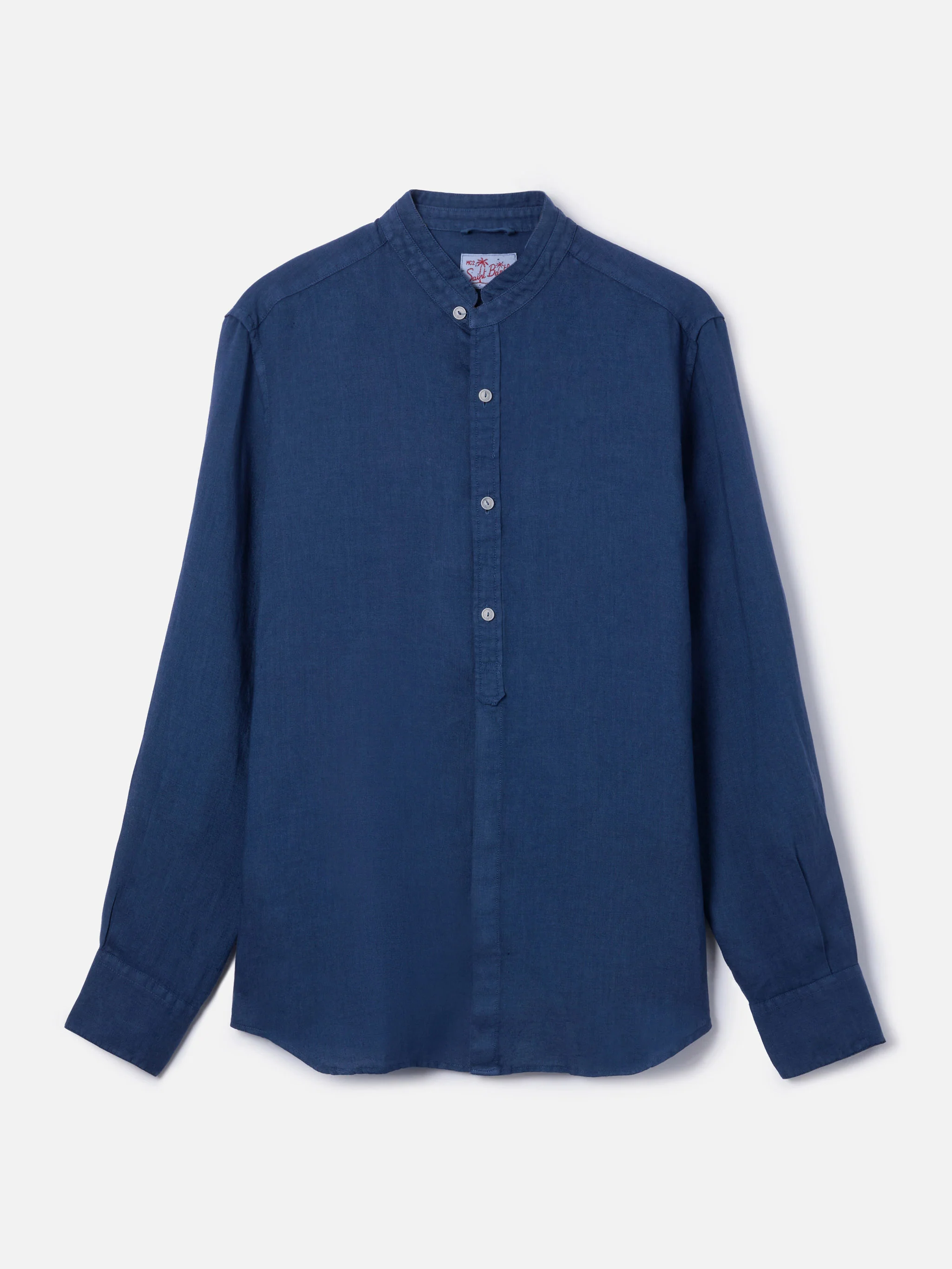 Camicia Klarke blu vintage - Image 4