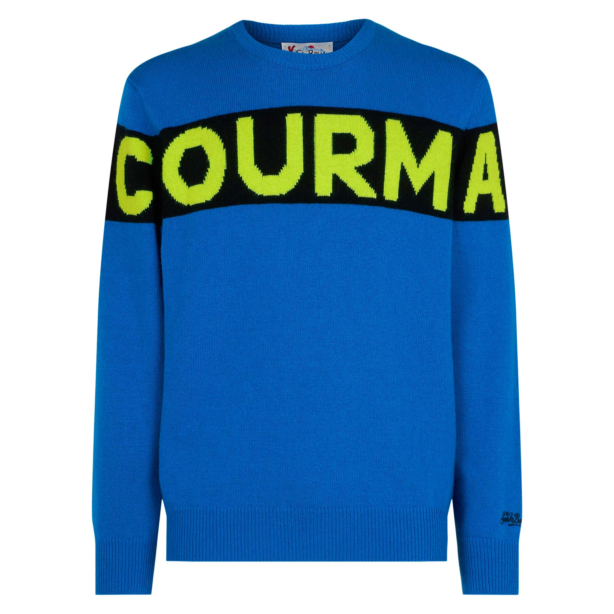 Maglione girocollo Heron con jacquard Courma - Image 4