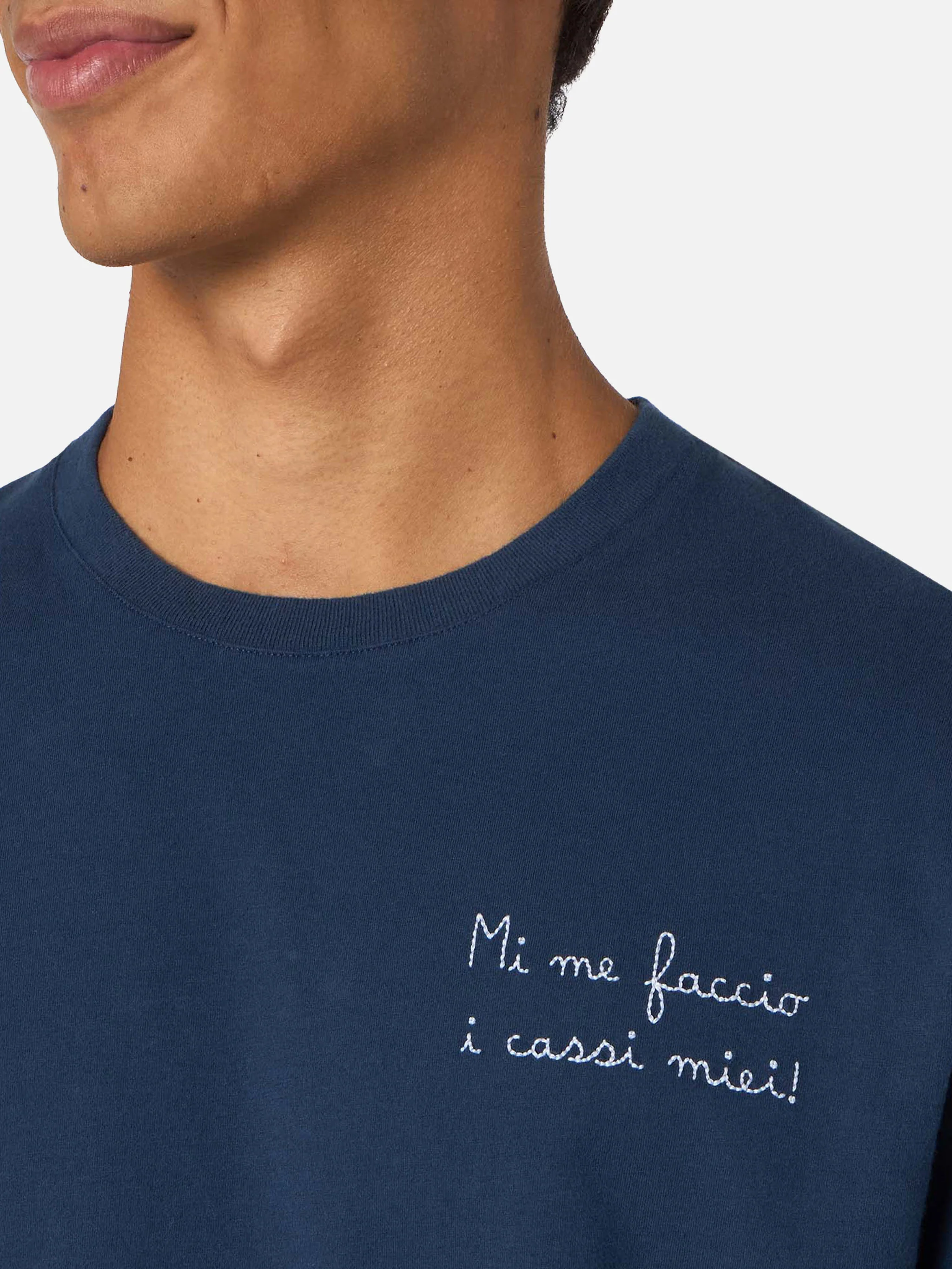 T-shirt Luton ricamo Mi me faccio i cassi miei | Special Edition - Image 2
