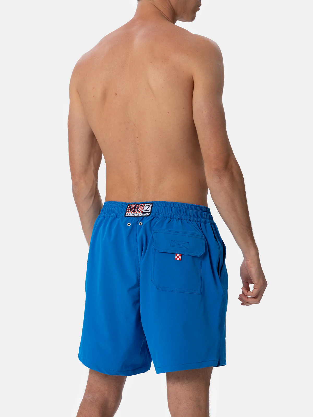 Costume classico elasticizzato Comfort bluette - Image 5