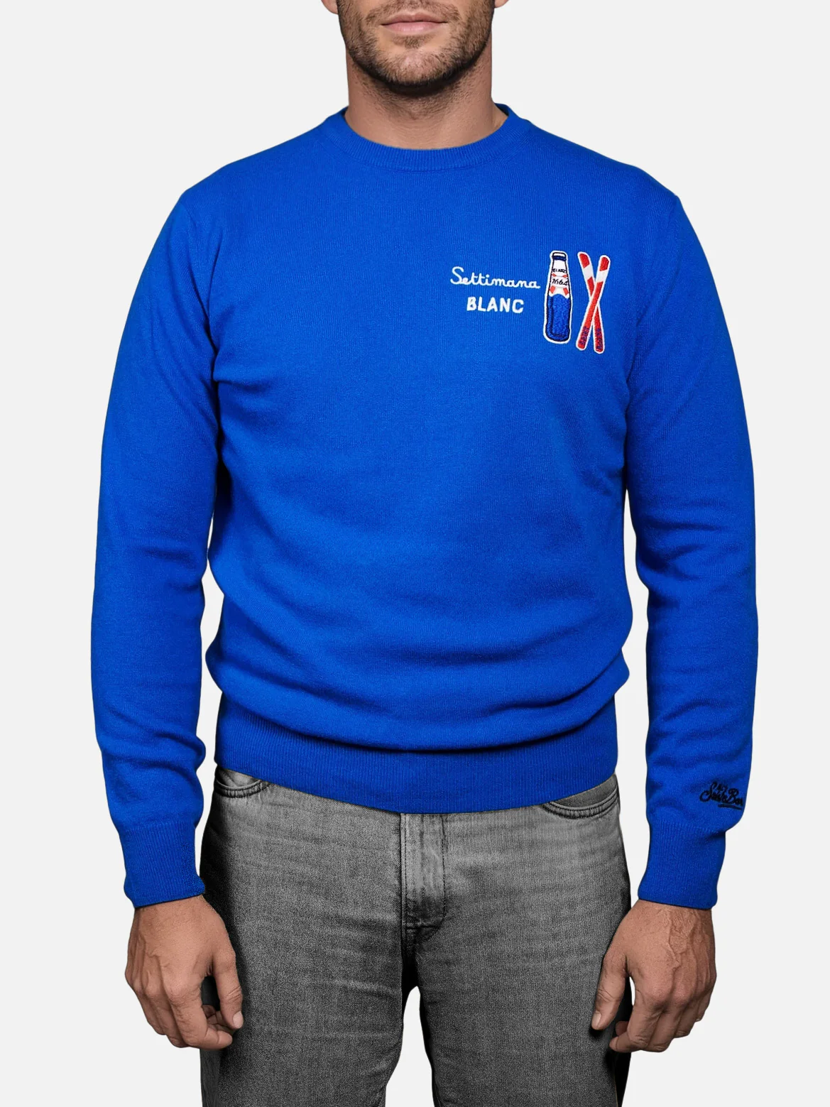 Maglia Heron Light ricamo Settimana Blanc | Special Edition - Image 2