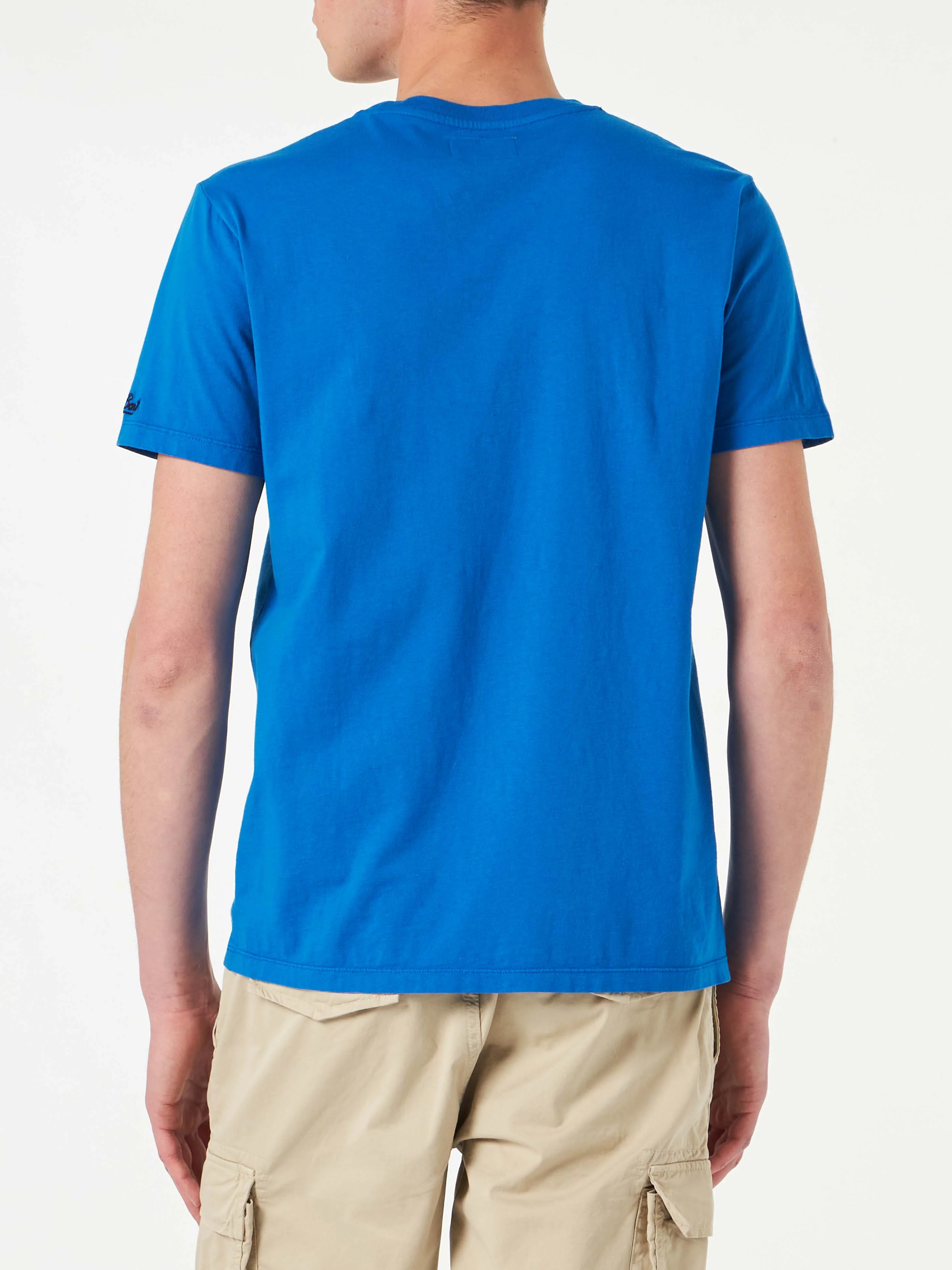 T-shirt Jack stampa St. Barth Padel Club bluette - Image 3