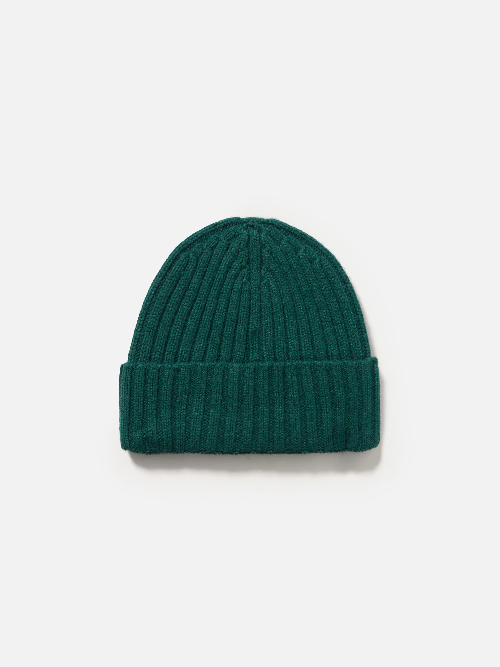 Cappello Wengen in misto cashmere verde british tinta unita - Image 2