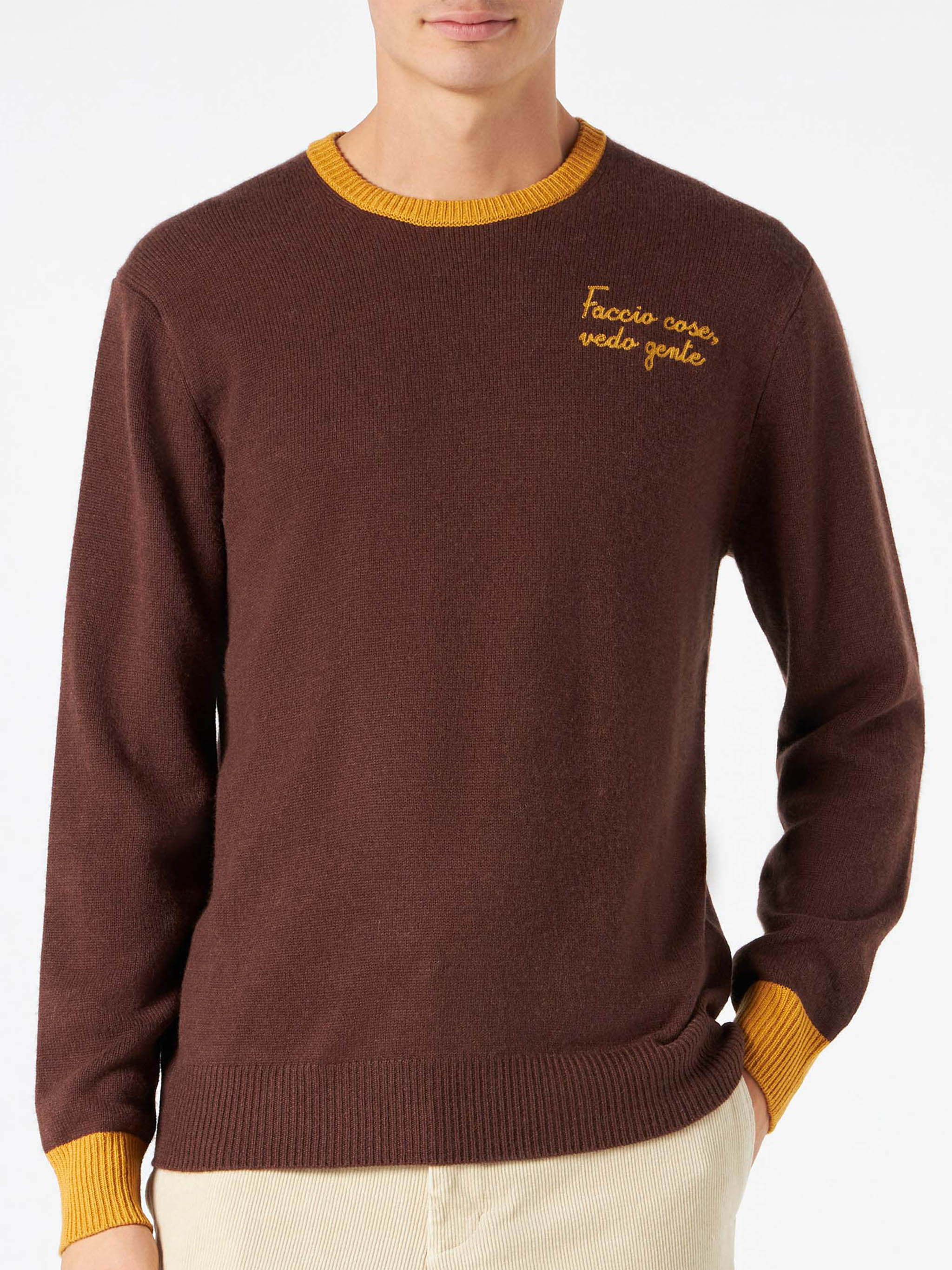 Maglia Heron con ricamo Faccio cose, vedo gente - Image 6