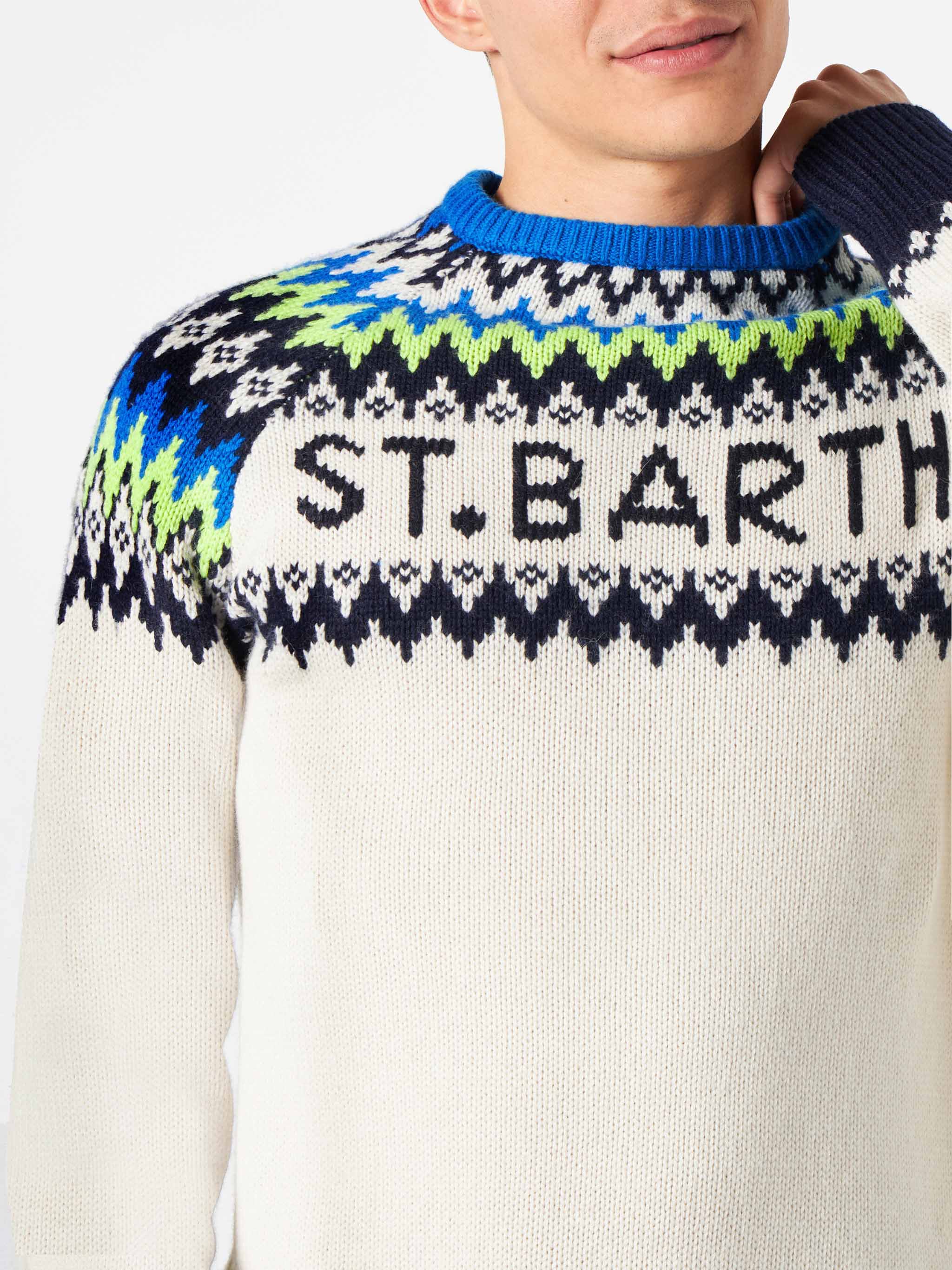 Maglione girocollo Heron con jacquard fair-isle - Image 2