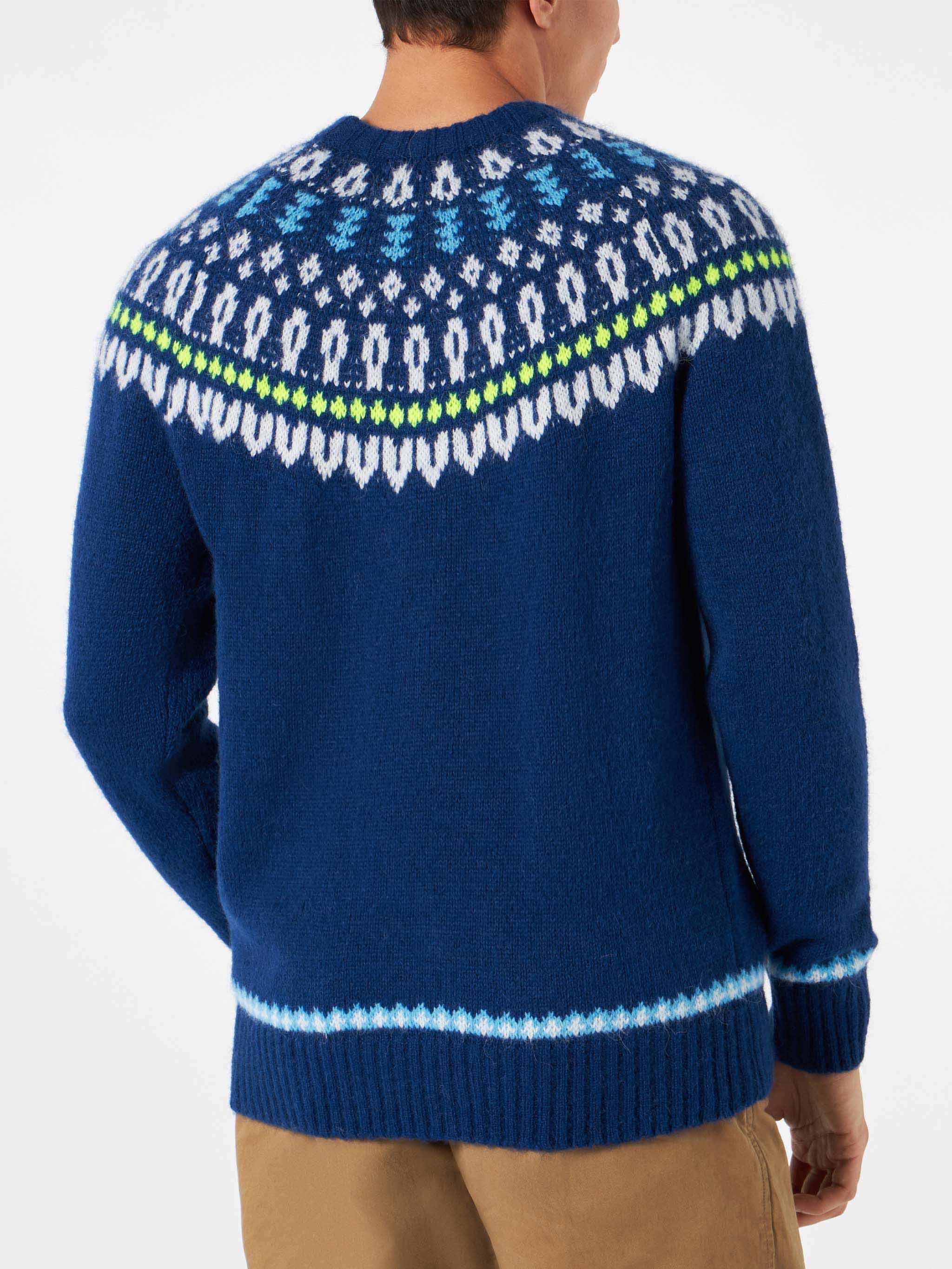 Maglione girocollo Heron con jacquard fair-isle - Image 2