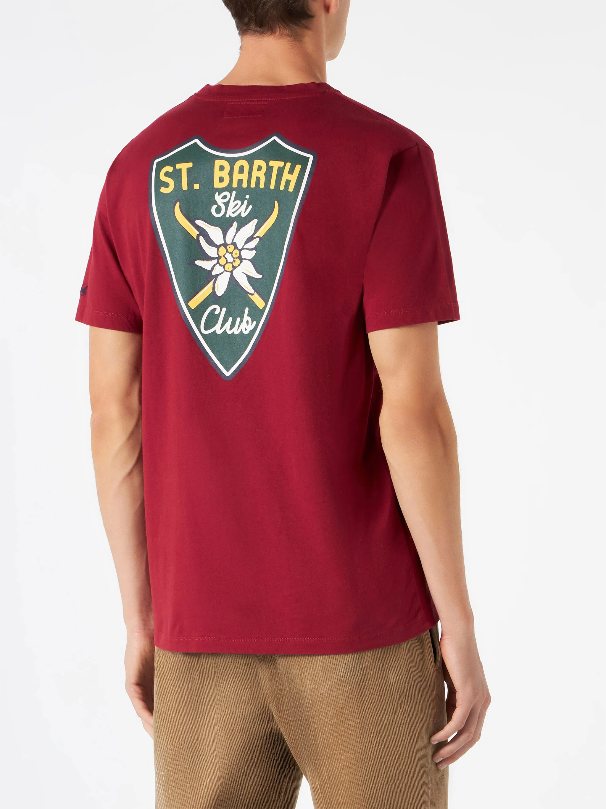 T-shirt Arnott stampa St. Barth Ski Club - Image 3