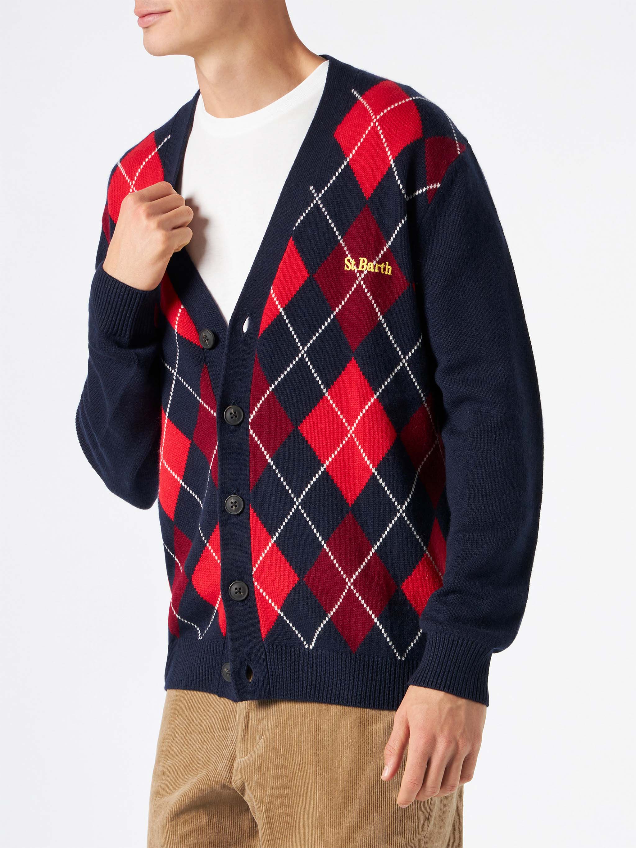 Cardigan Jonan jacquard argyle - Image 2