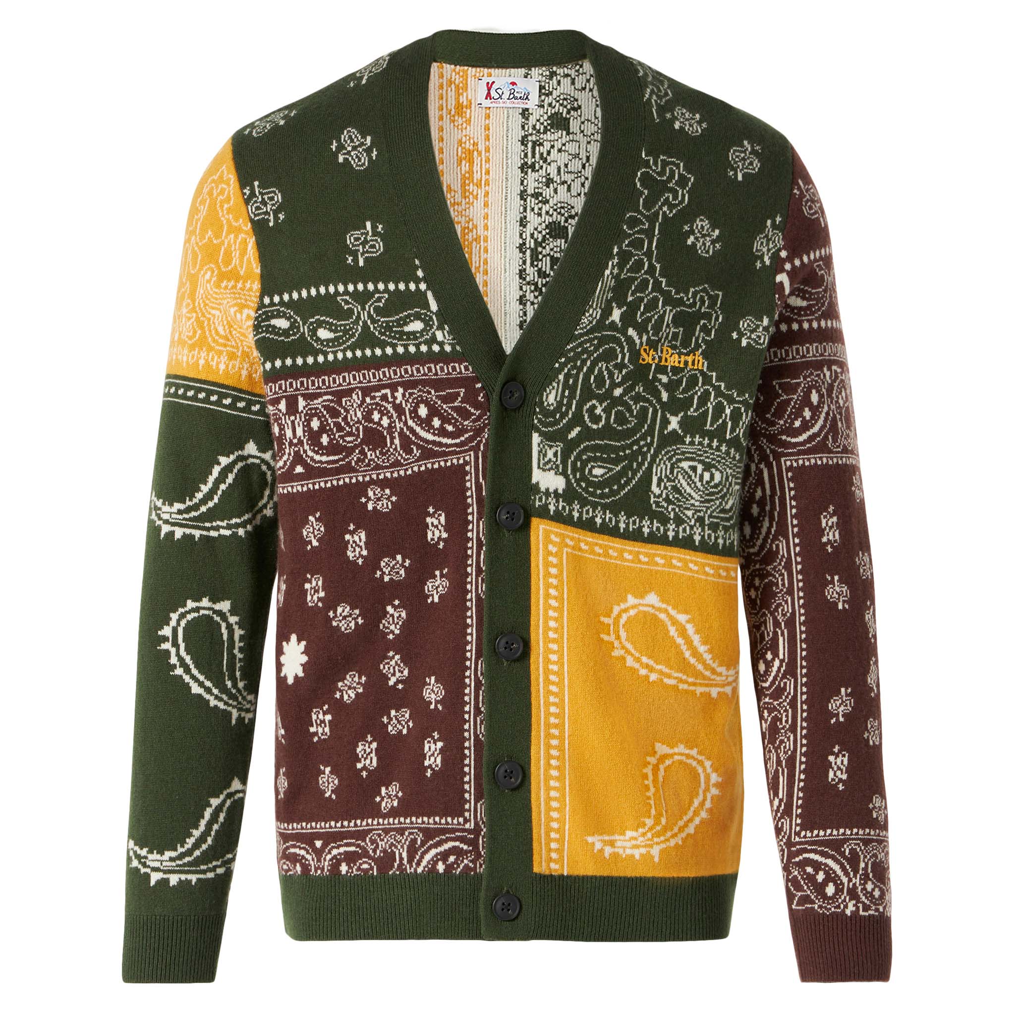 Cardigan Jonan stampa bandana - Image 4