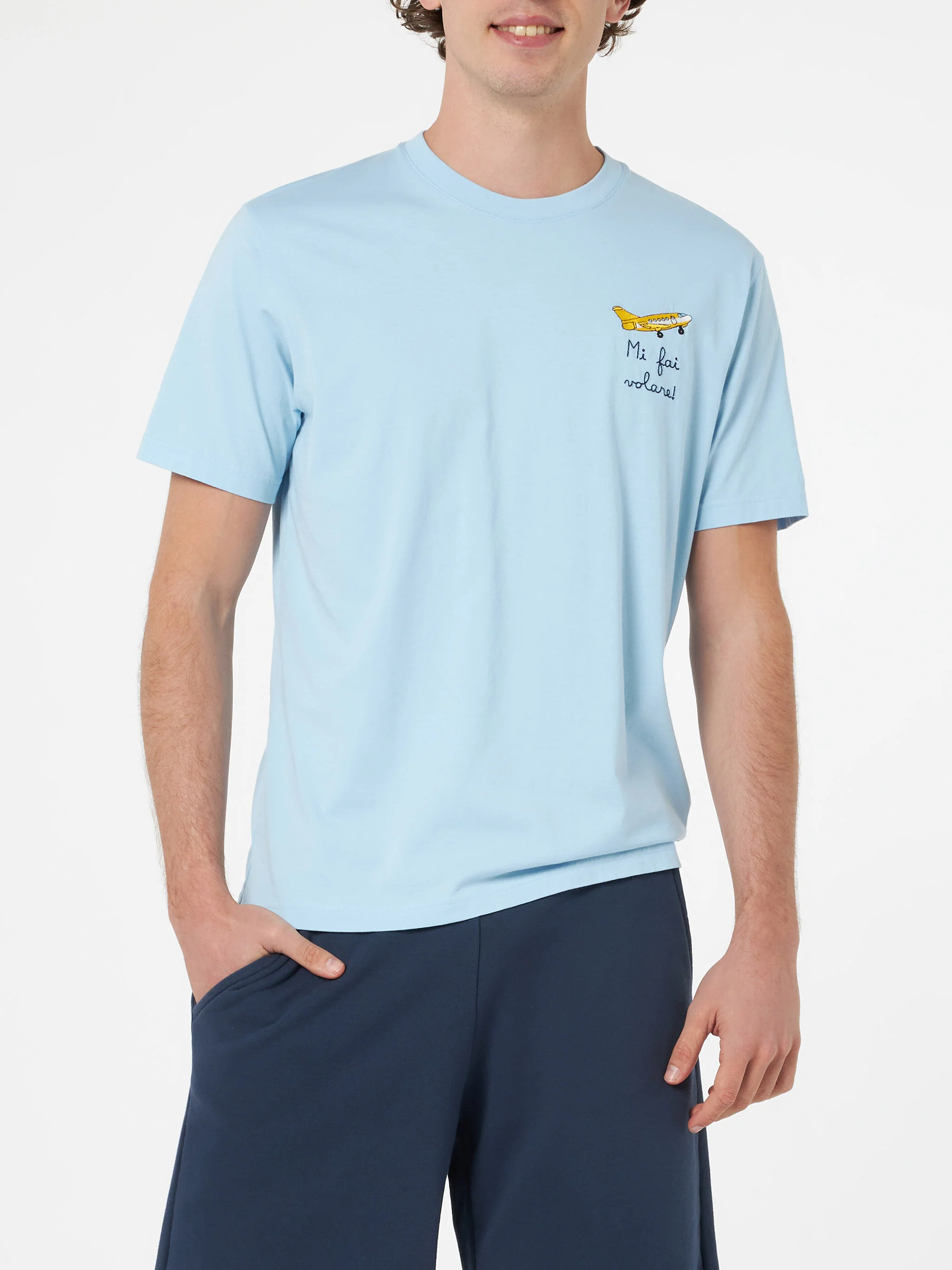 T-shirt Portofino ricamo Mi fai volare - Image 3