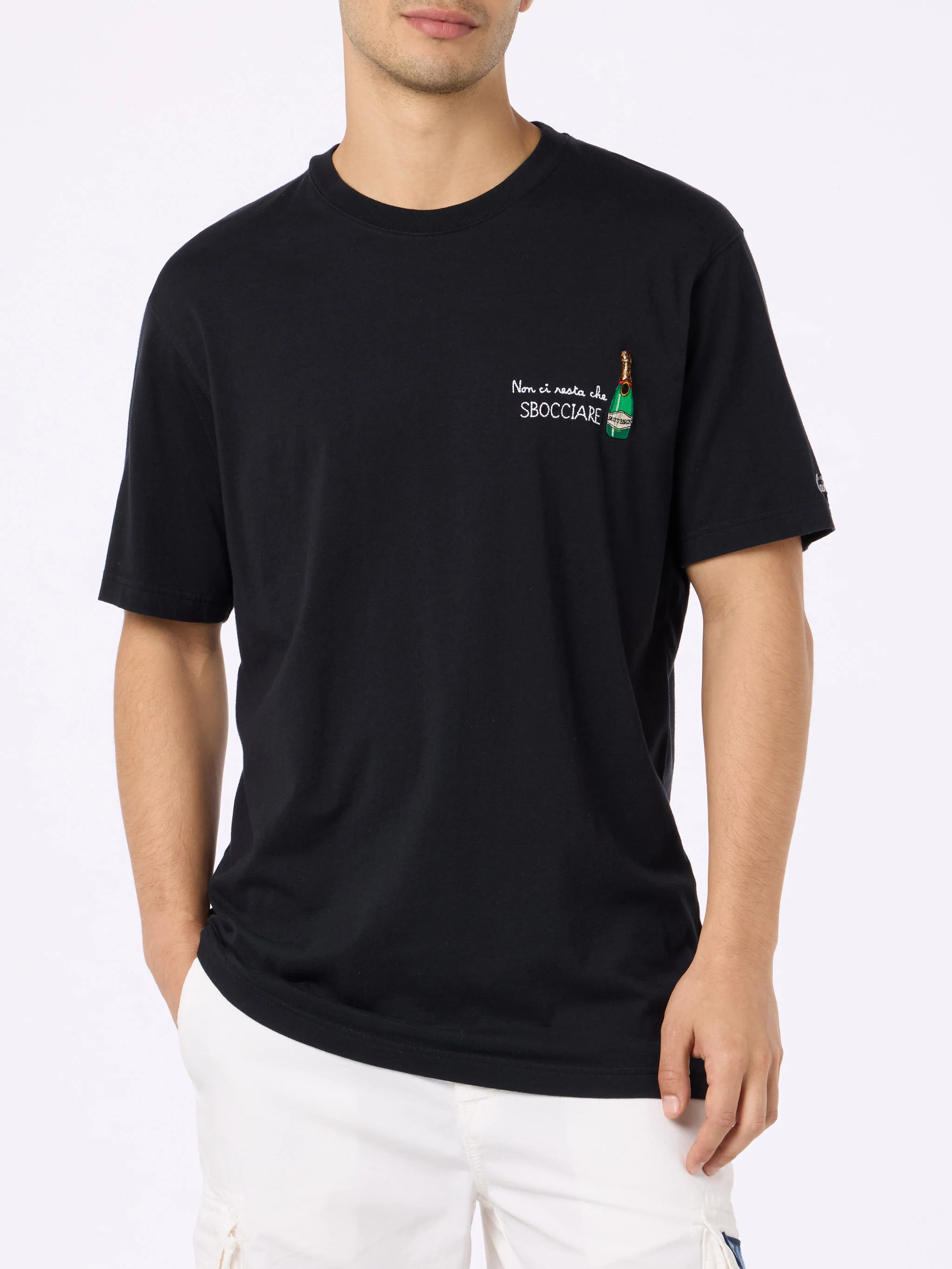 T-shirt Portofino ricamo Non ci resta che sbocciare - Image 3