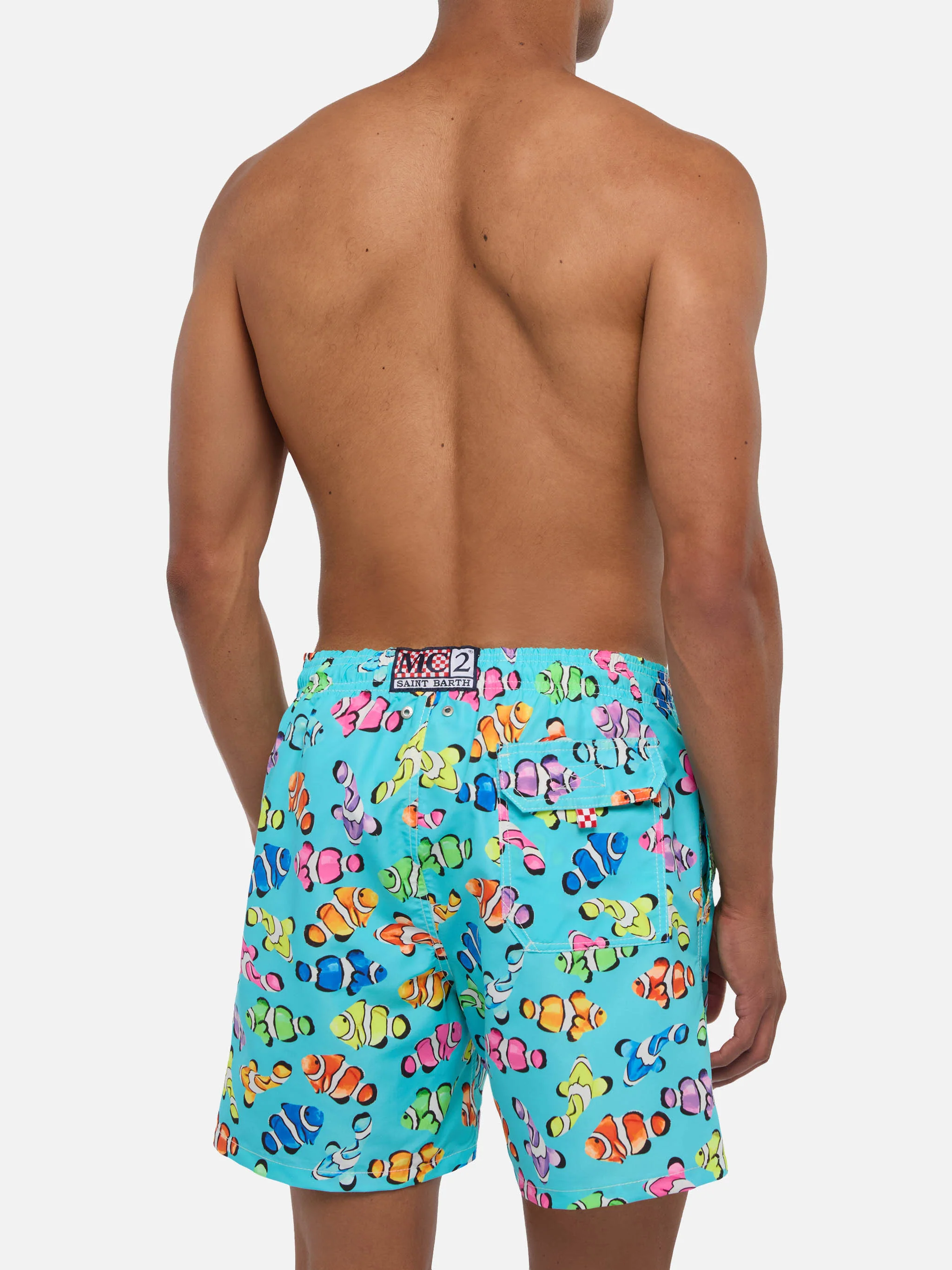 Costume mare Gustavia stampa clownfish multicolor - Image 5