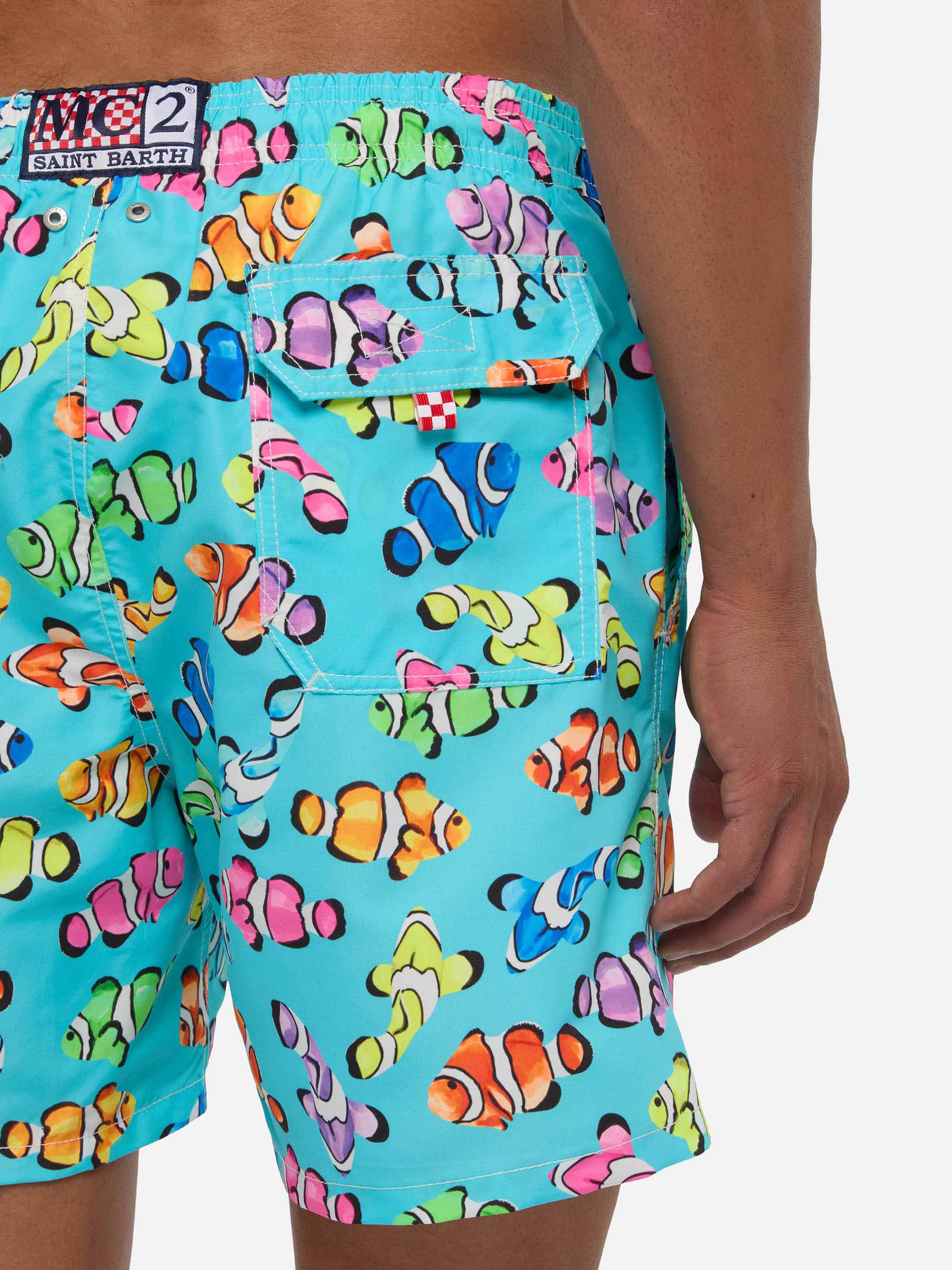 Costume mare Gustavia stampa clownfish multicolor - Image 6