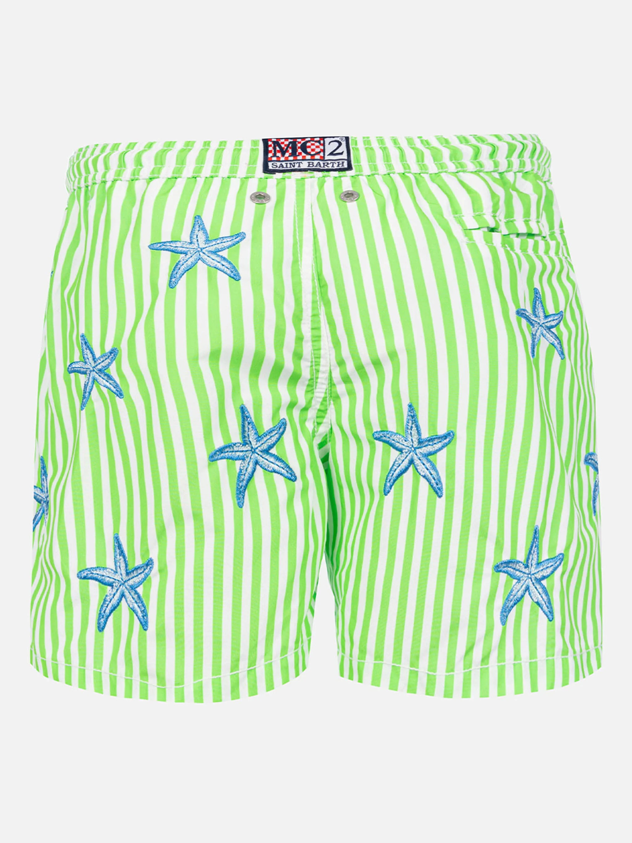 Costume mare Gustavia ricamo stelle marine - Image 2