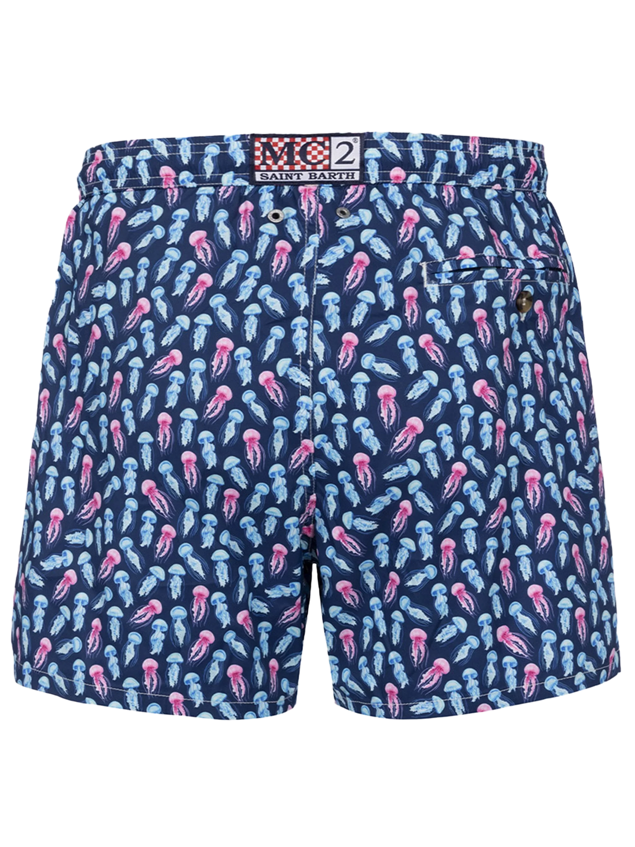 Costume classico elasticizzato Comfort Light con stampa meduse - Image 2