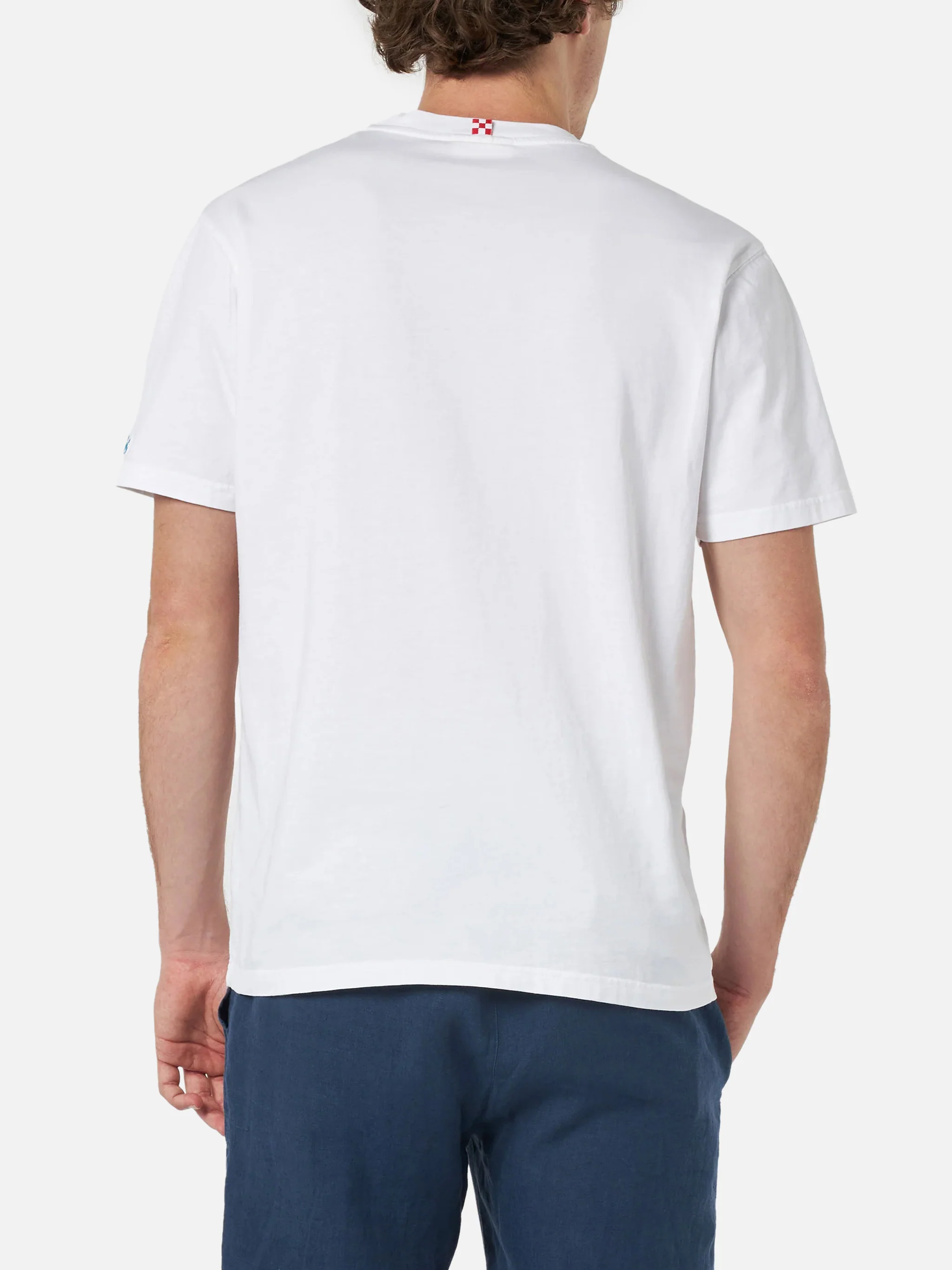 T-shirt Austin in cotone con ricamo Portofino Gin | Special Edition - Image 4