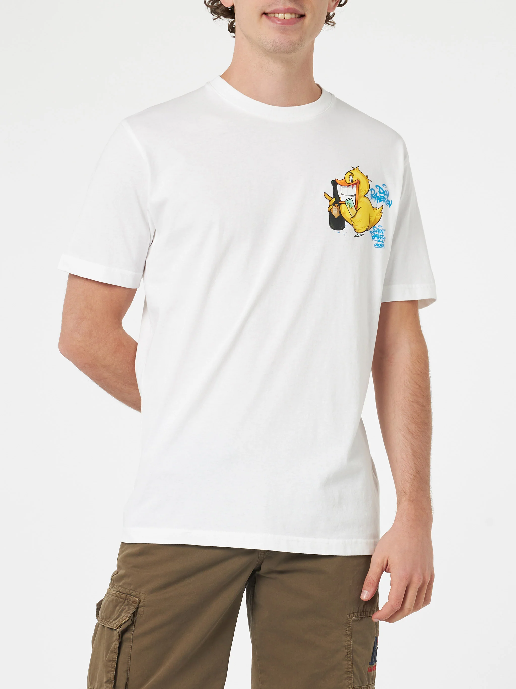 T-shirt Cryptopuppets Don Paperion con stampa fronte e retro | Special Edition - Image 3