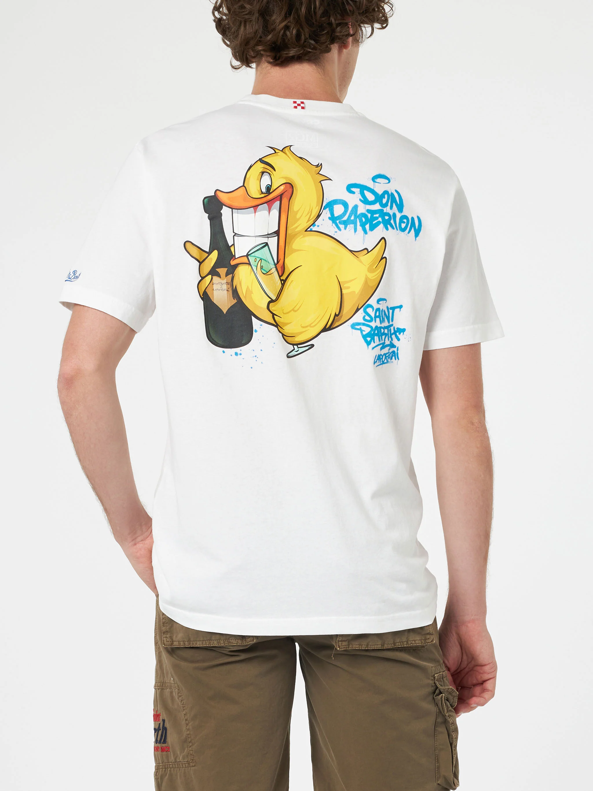 T-shirt Cryptopuppets Don Paperion con stampa fronte e retro | Special Edition - Image 4