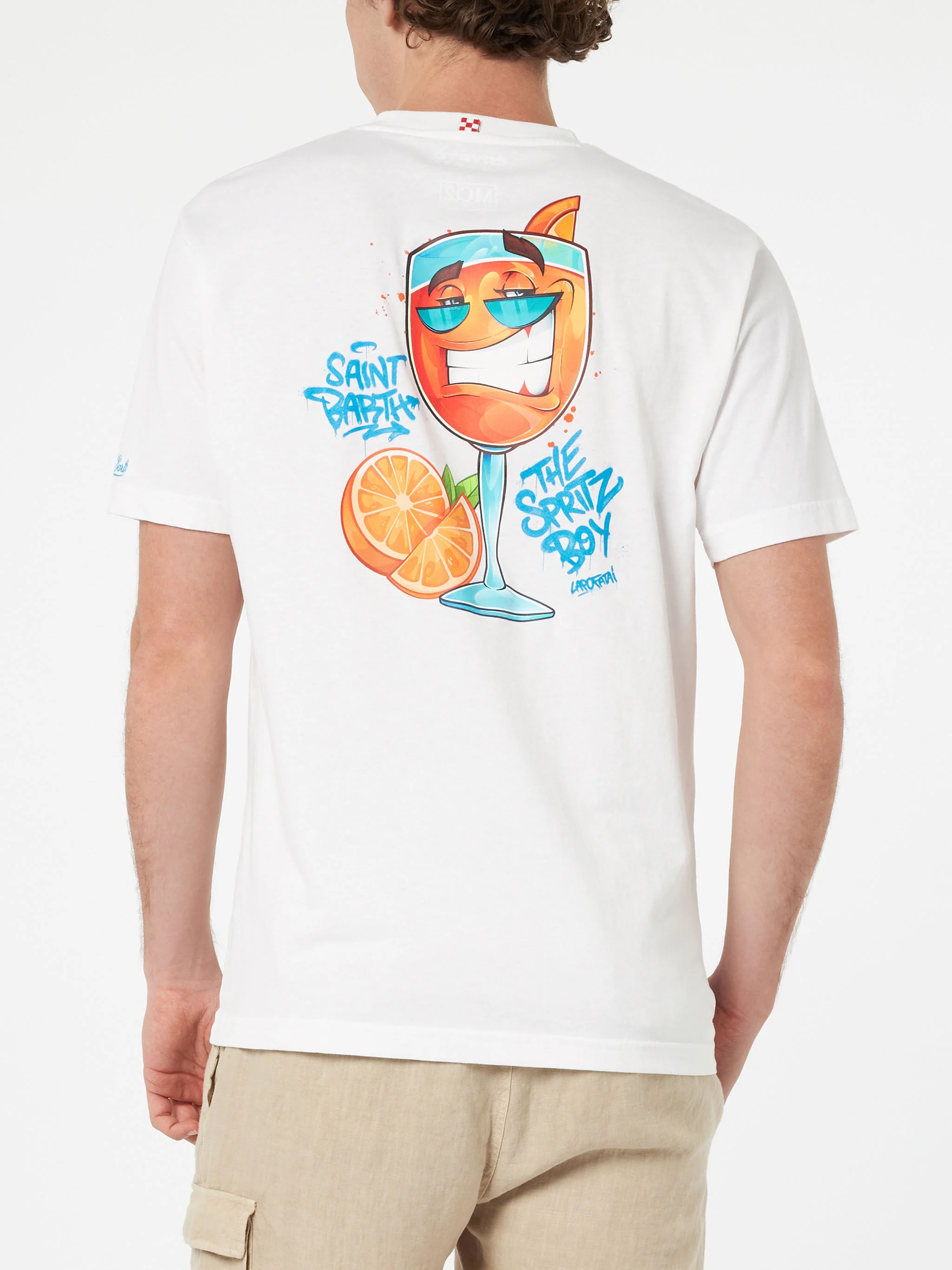 T-shirt Cryptopuppets Spritz con stampa fronte e retro | Special Edition - Image 3