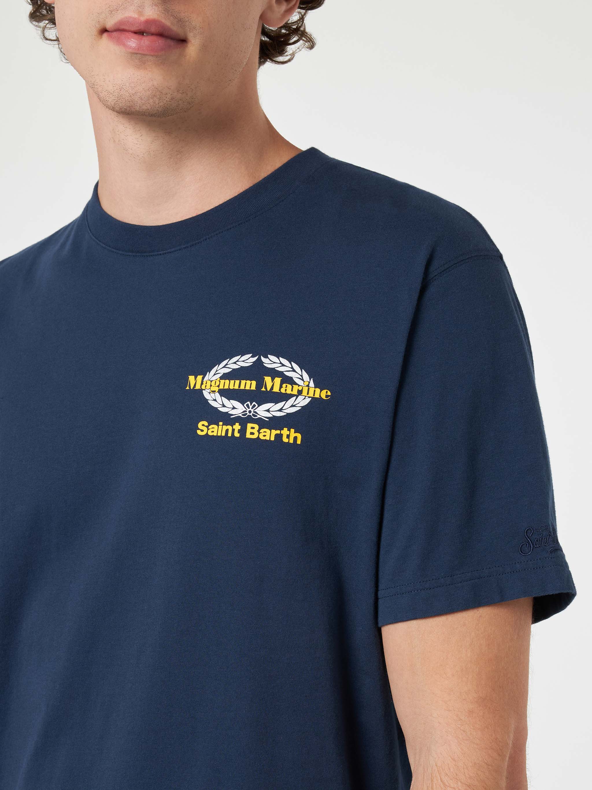 T-shirt  stampa Magnum Marine blu | Special Edition - Image 2