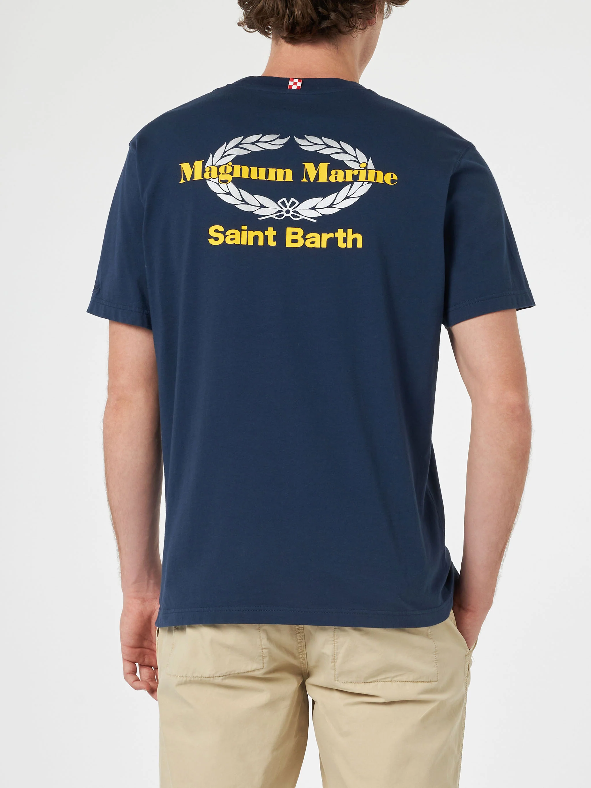 T-shirt  stampa Magnum Marine blu | Special Edition - Image 3