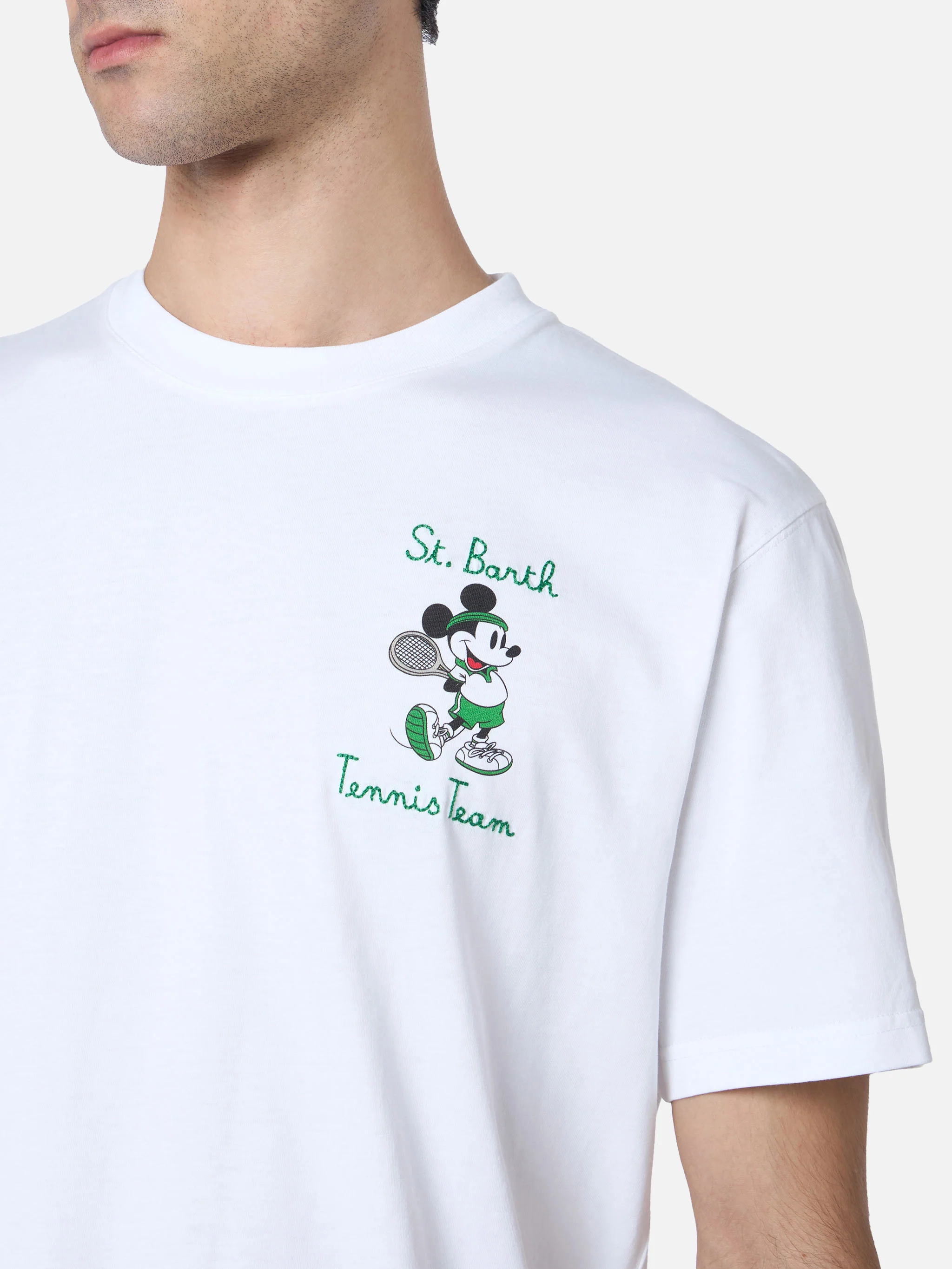 T-shirt Man stampa Mickey e ricamo | Special Edition - Image 2