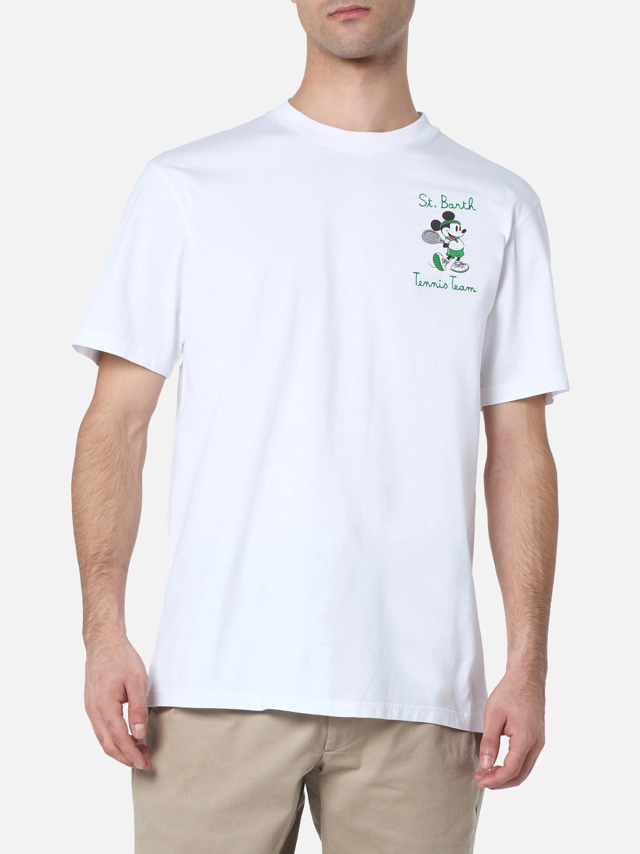 T-shirt Man stampa Mickey e ricamo | Special Edition - Image 3
