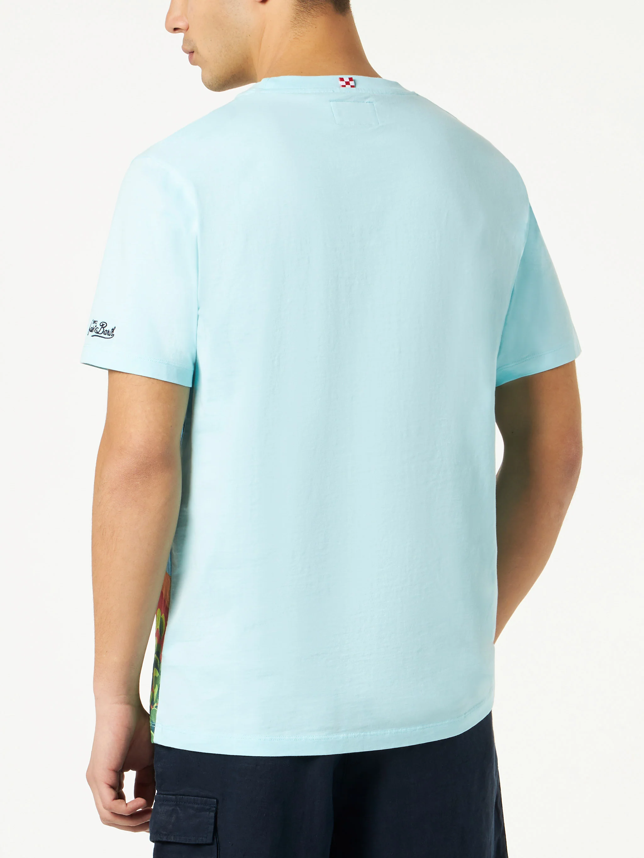 T-shirt  con stampa Saint Barth postcard - Image 4