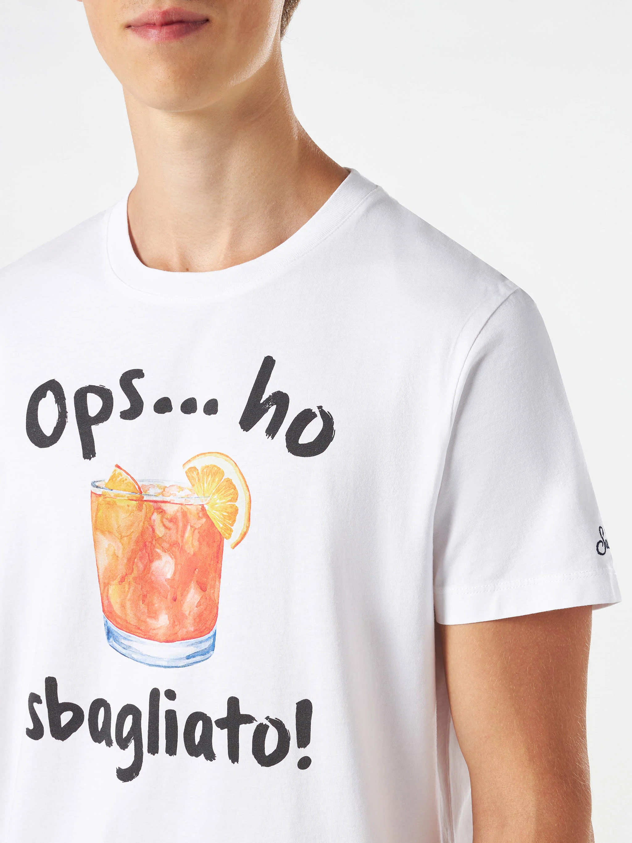 T-shirt  con stampa Sbagliato - Image 3