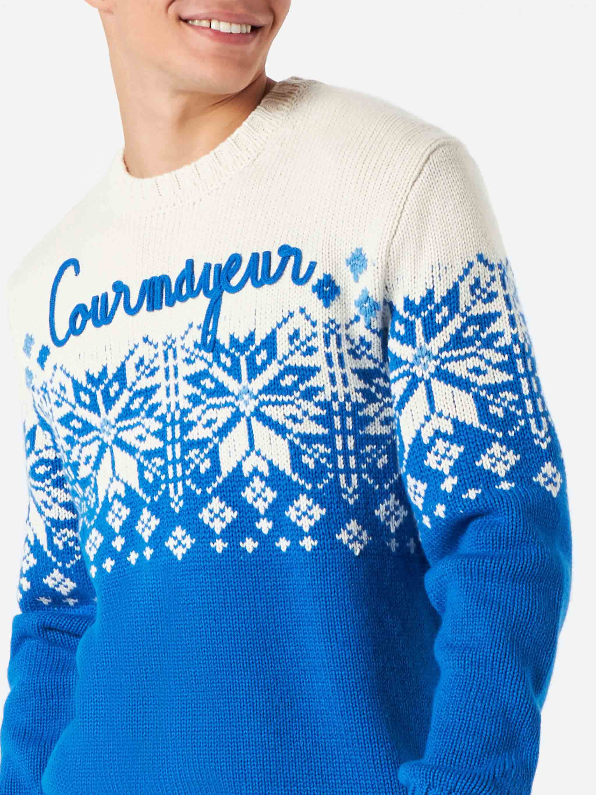 Maglia Bombardino con ricamo Courmayeur - Image 2