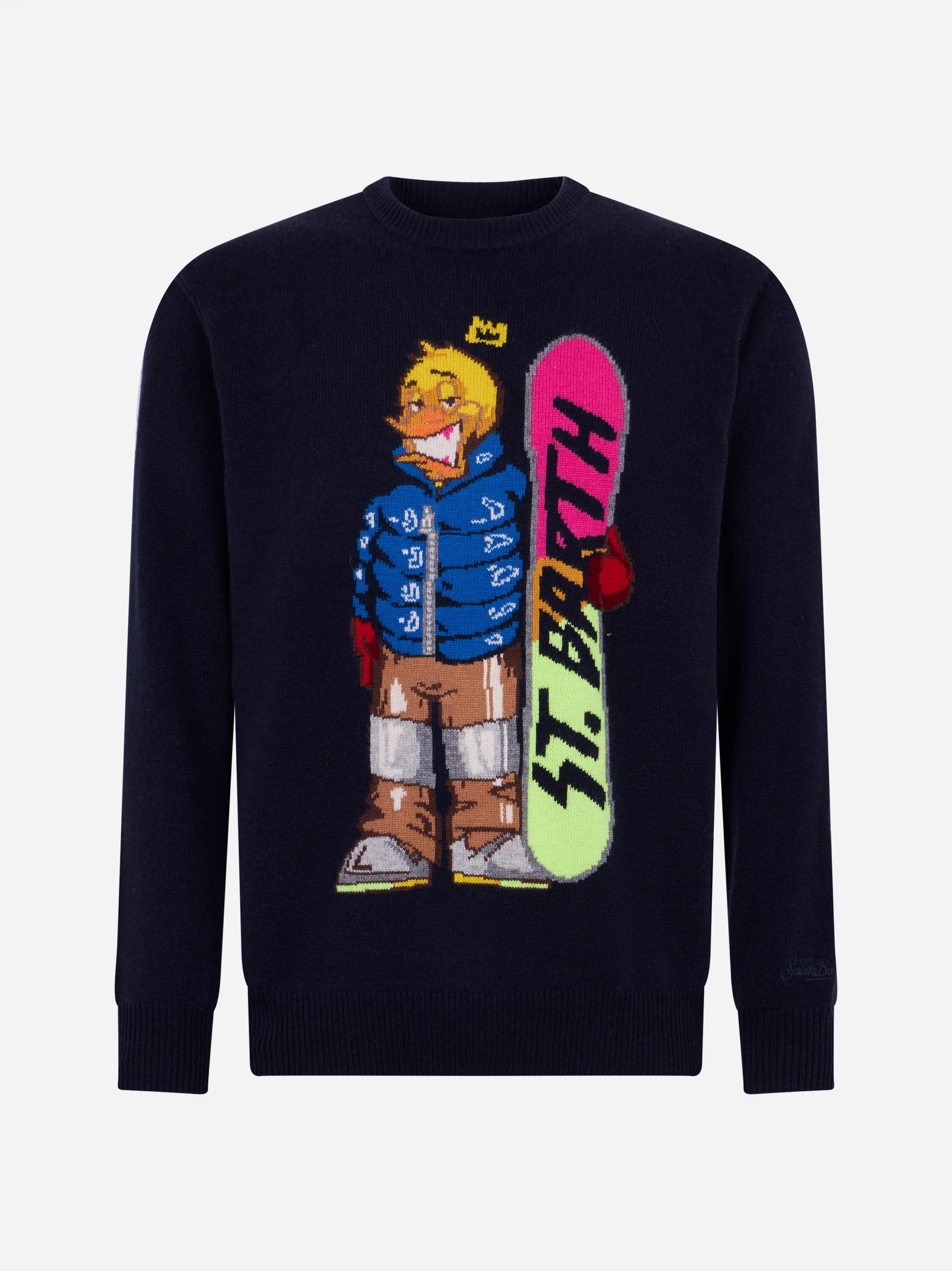 Maglia Heron Crypto Ducky snowboard blu | Special Edition - Image 4