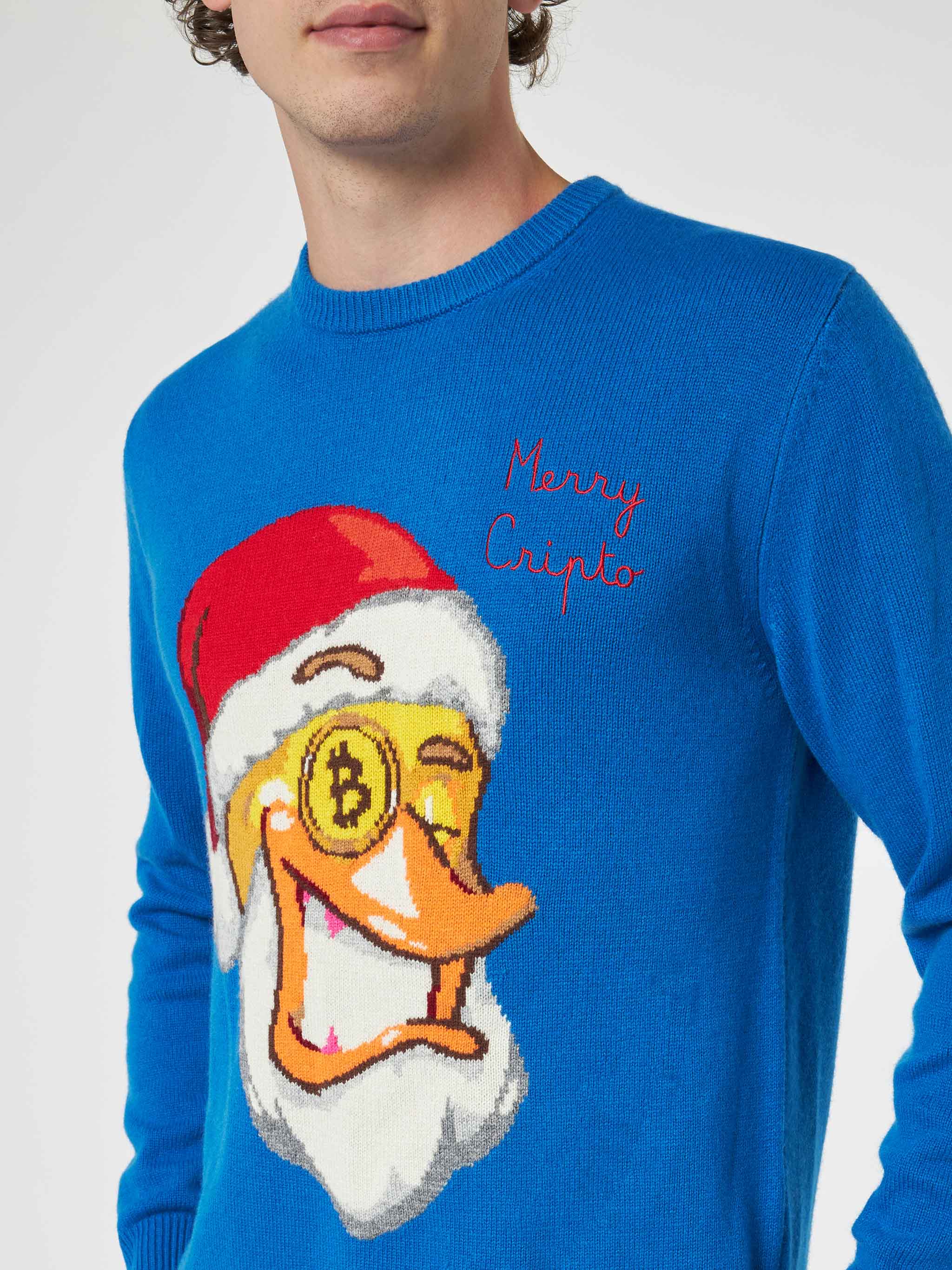 Maglione girocollo Heron con jacquard Crypto Ducky | CRYPTO PUPPETS SPECIAL EDITION - Image 2