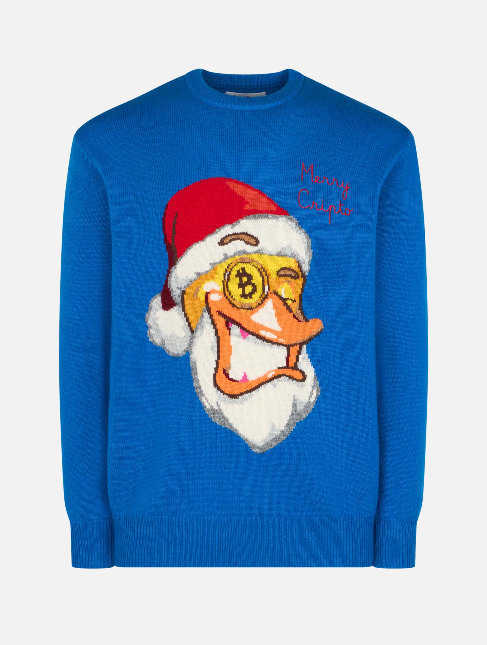 Maglione girocollo Heron con jacquard Crypto Ducky | CRYPTO PUPPETS SPECIAL EDITION - Image 4