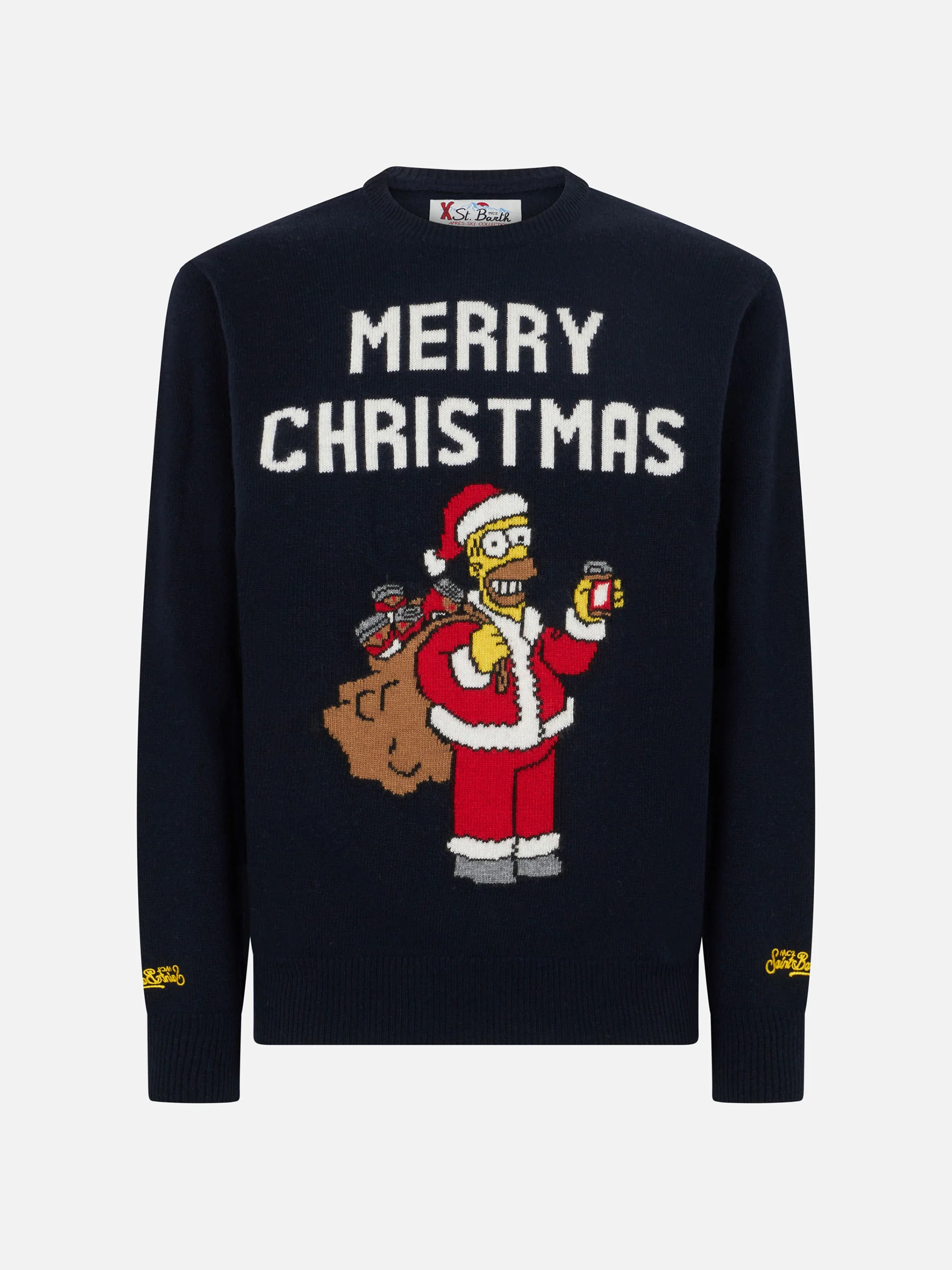 Maglione girocollo Heron con stampa jacquard Homer Simpson | THE SIMPSON SPECIAL EDITION - Image 4