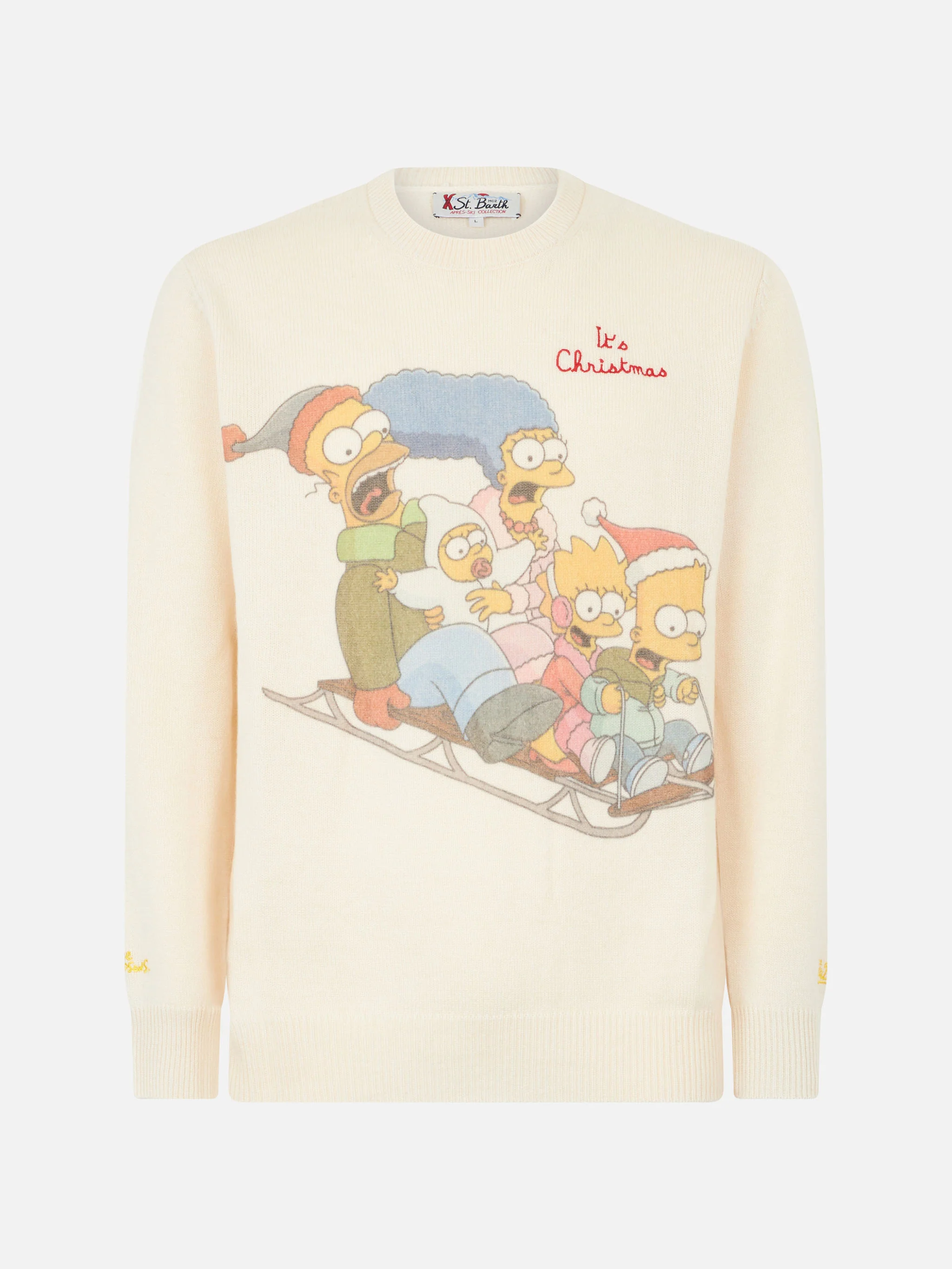 Maglione girocollo Heron con jacquard famiglia Simpson |  SIMPSON SPECIAL EDITION - Image 4