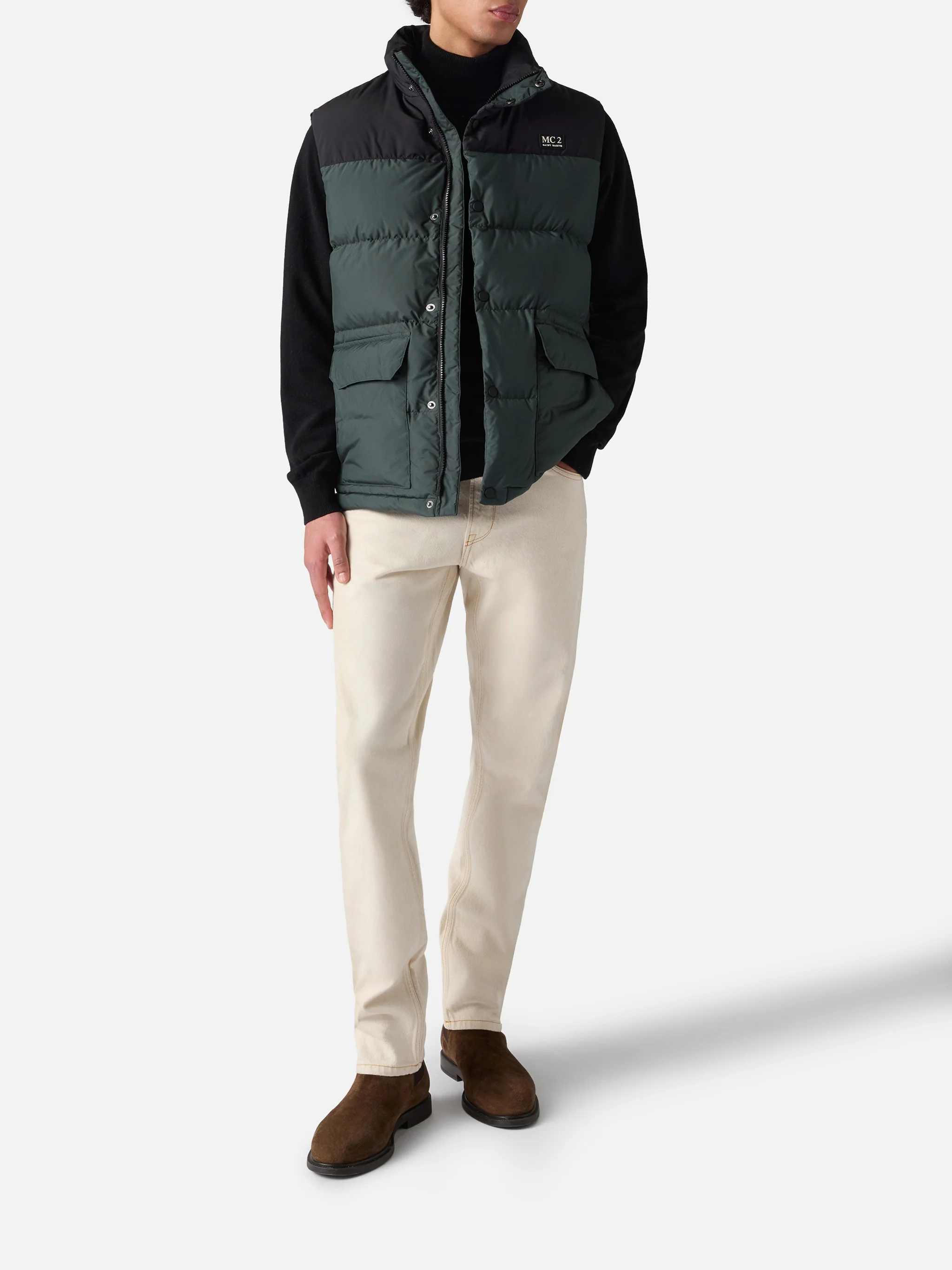 Gilet Thunder imbottito verde - Image 2