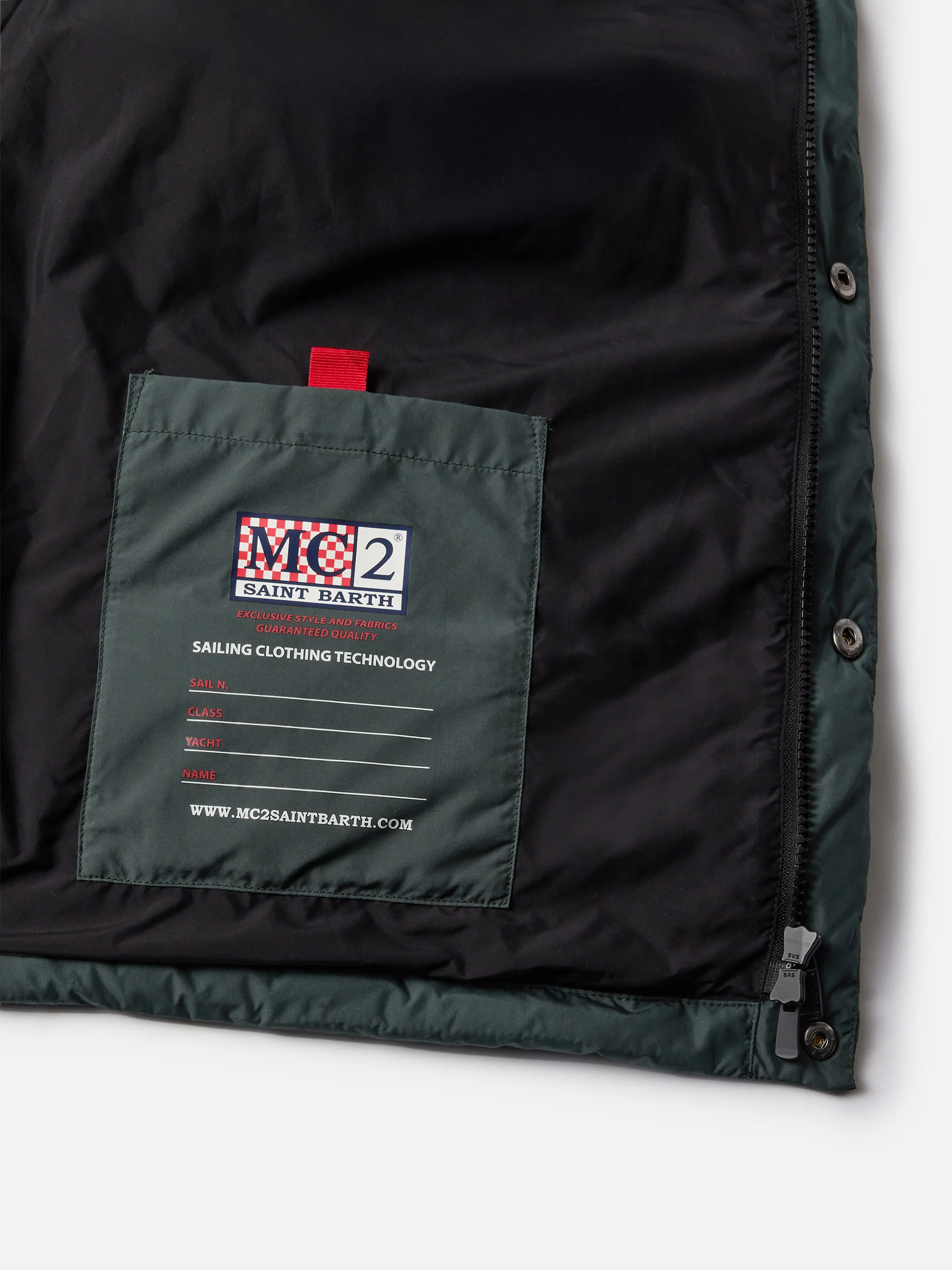 Gilet Thunder imbottito verde - Image 6