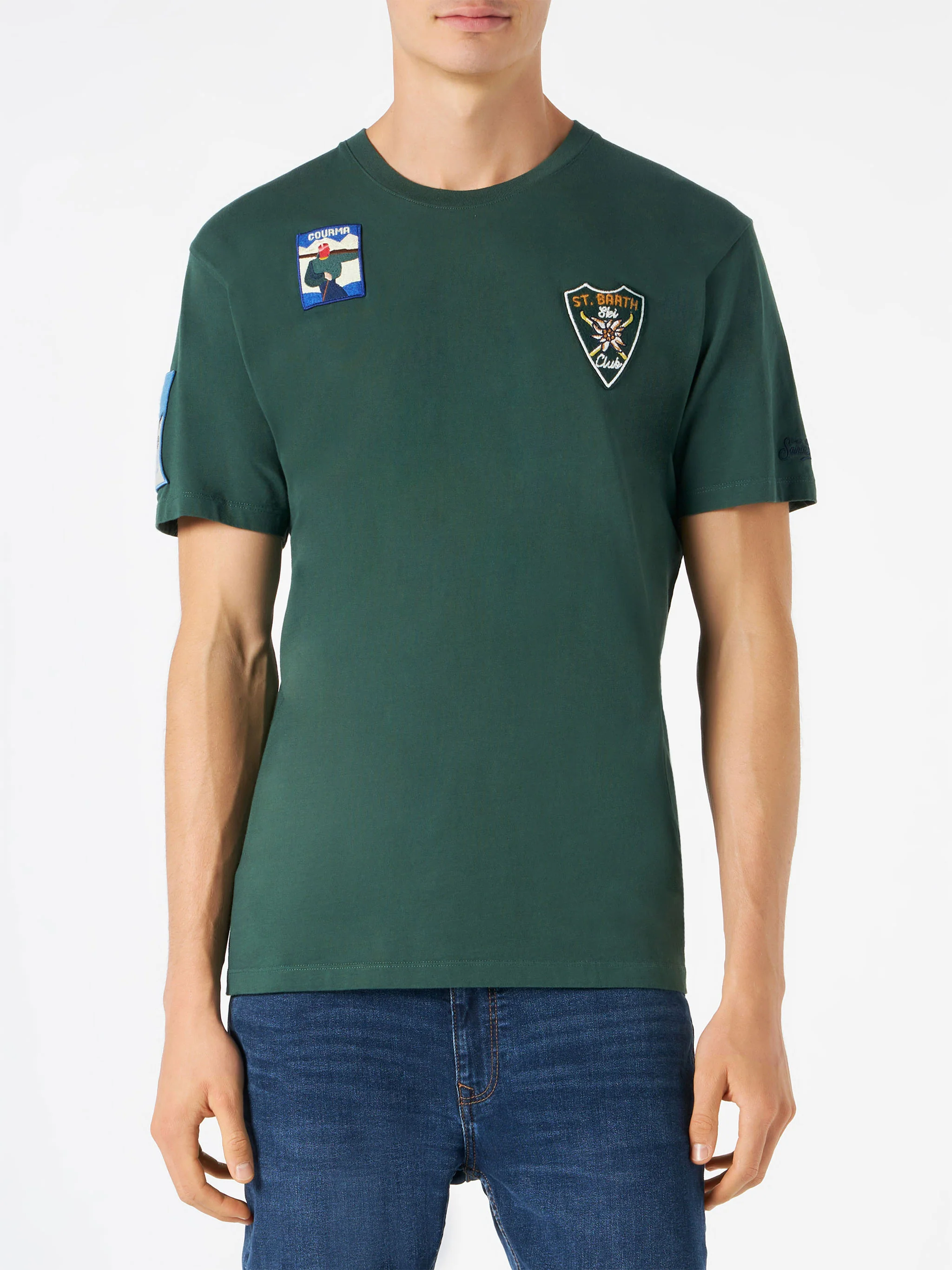 T-shirt Arnott con patch multicolor - Image 2