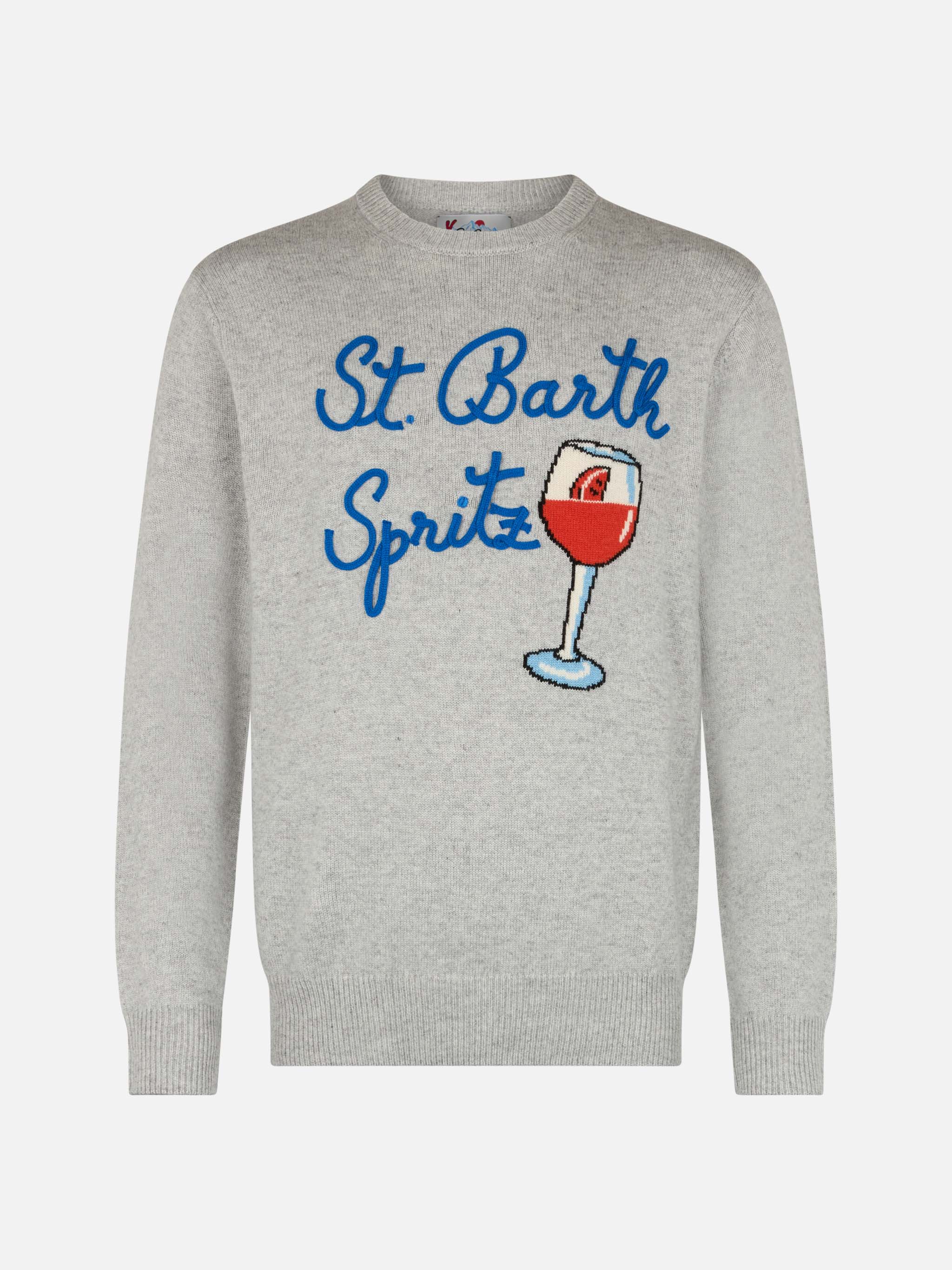 Maglione girocollo Heron con jacquard Spritz - Image 5