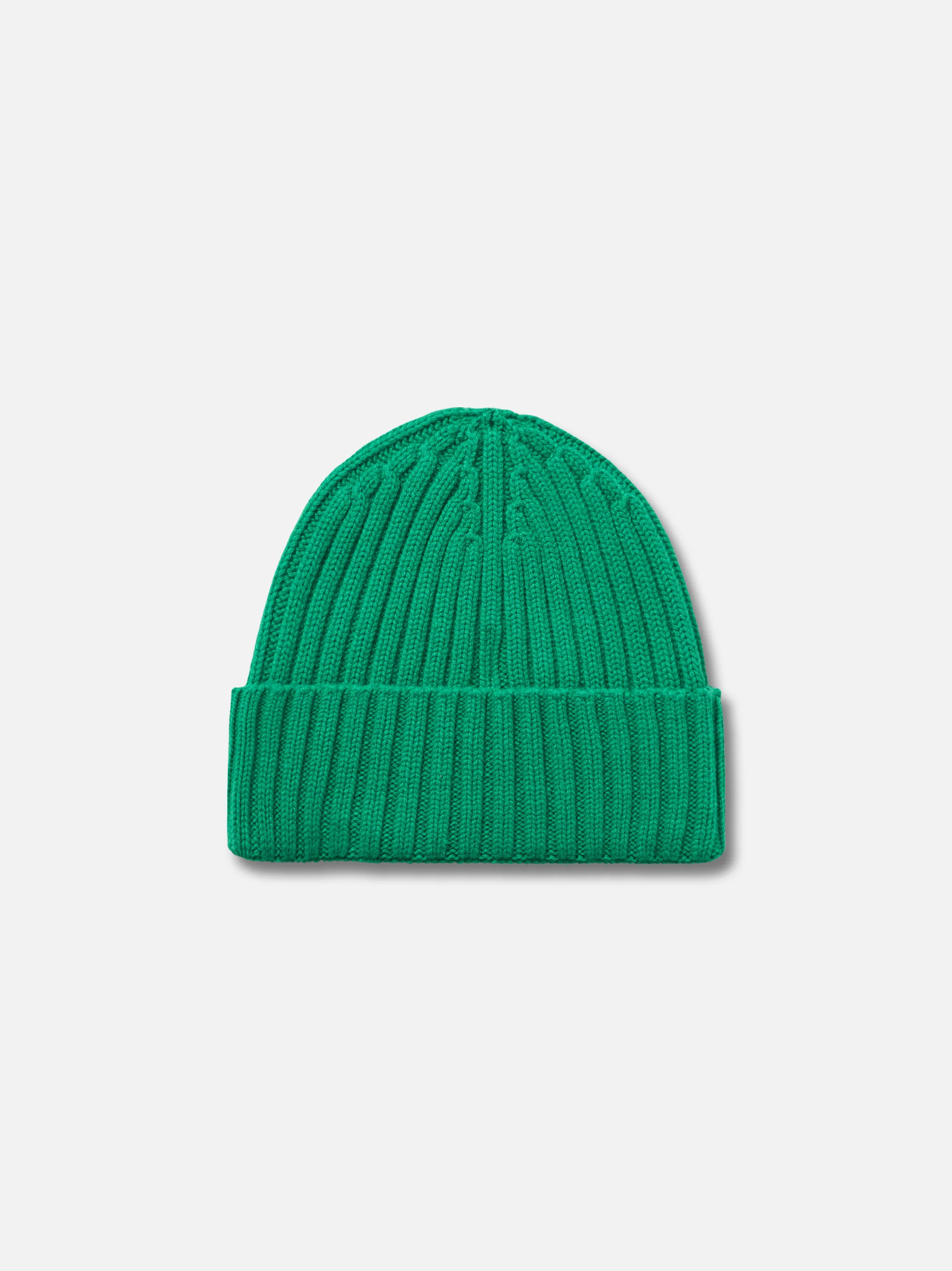 Cappello Wengen in misto cashmere verde tinta unita - Image 2