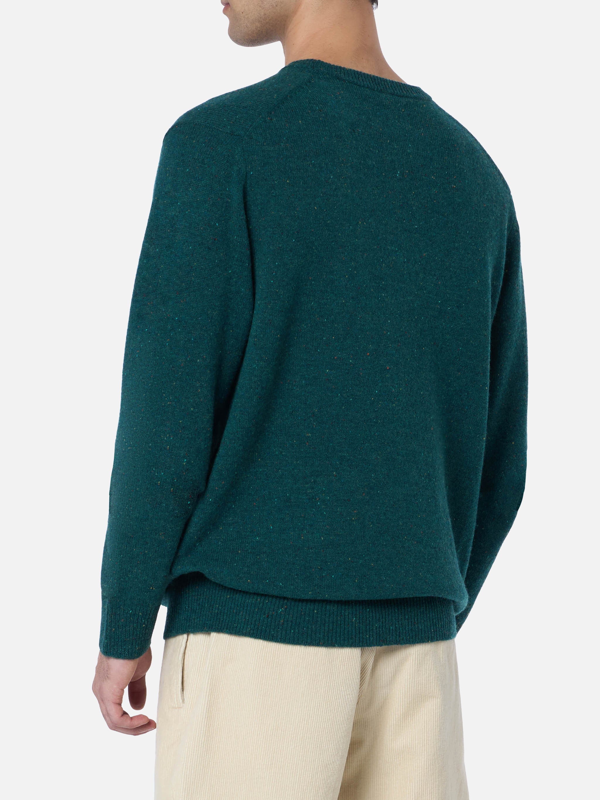 Maglione girocollo Heron con jacquard basset hound - Image 3