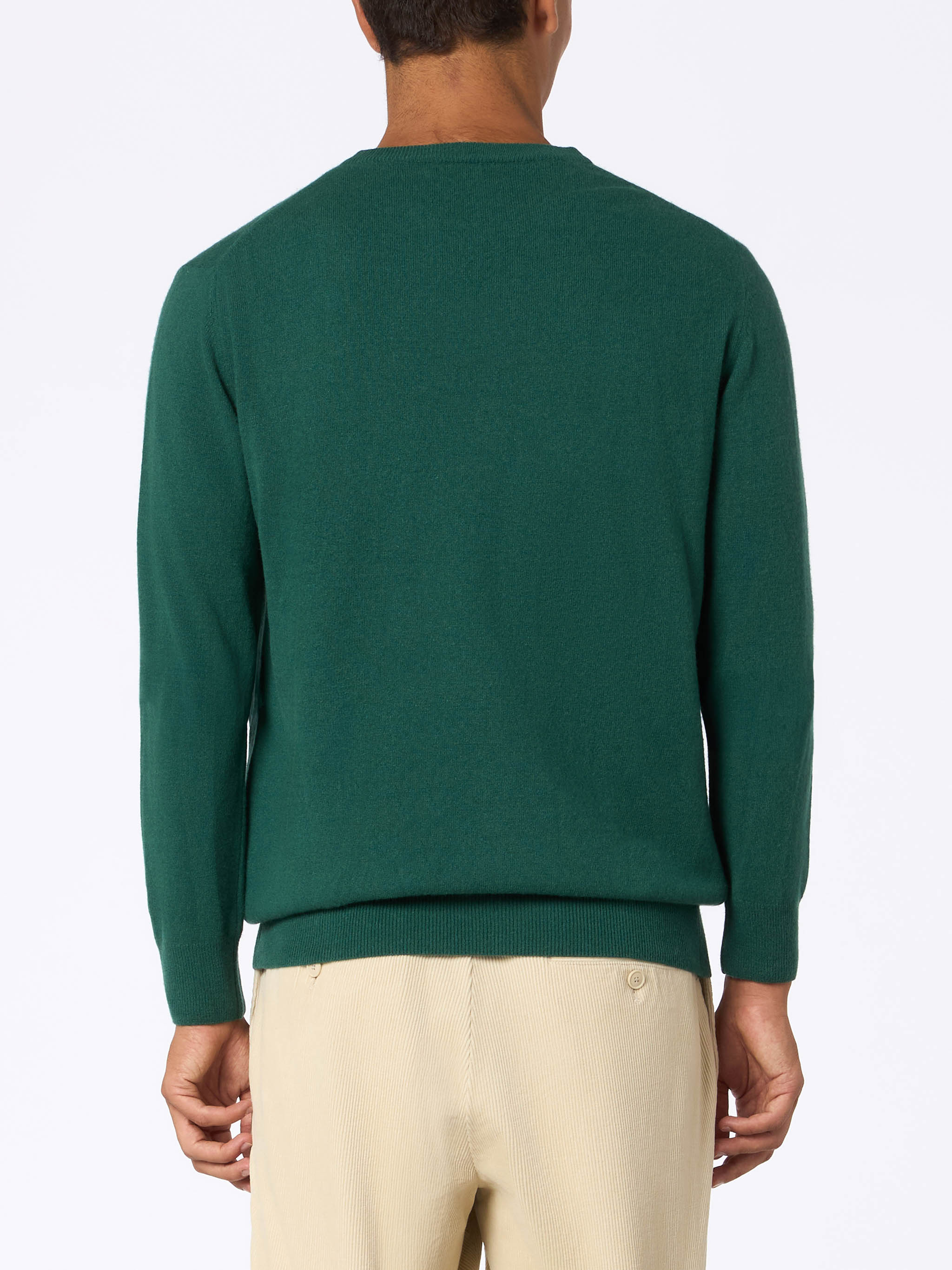 Maglione girocollo Heron con ricamo Time is precious - Image 5