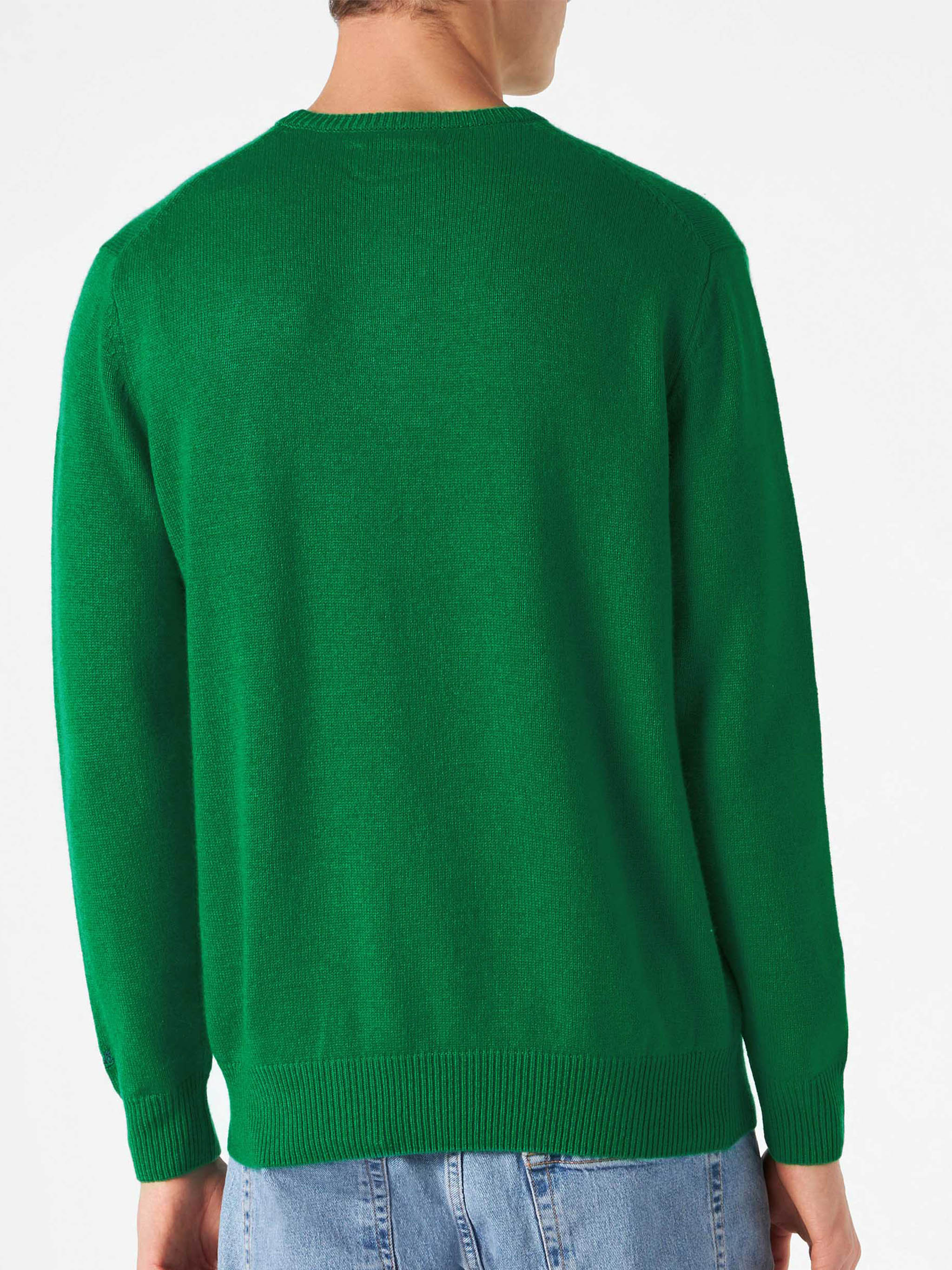 Maglione girocollo con ricamo Tequila solves everything - Image 4