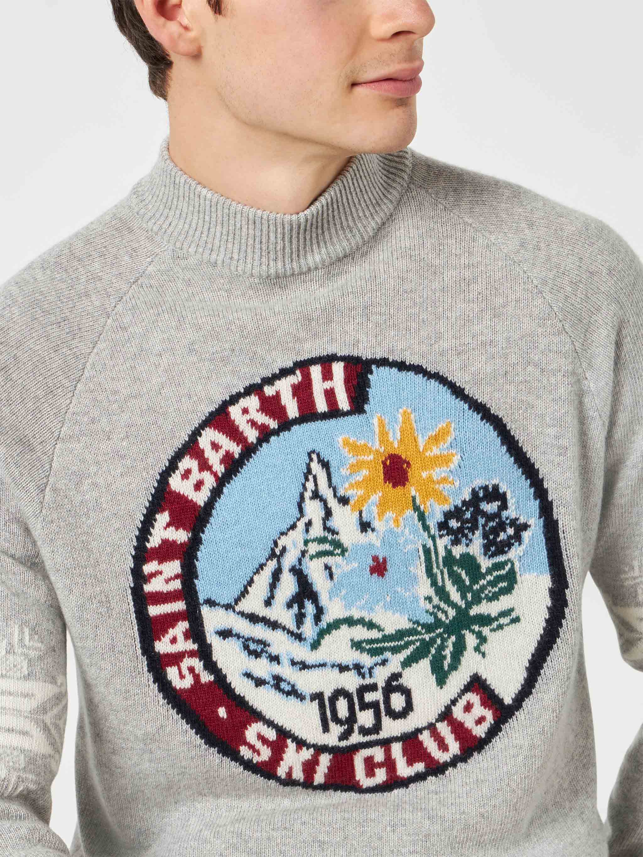 Maglia Davos mezzo collo alto con stampa Matterhorn Club - Image 2