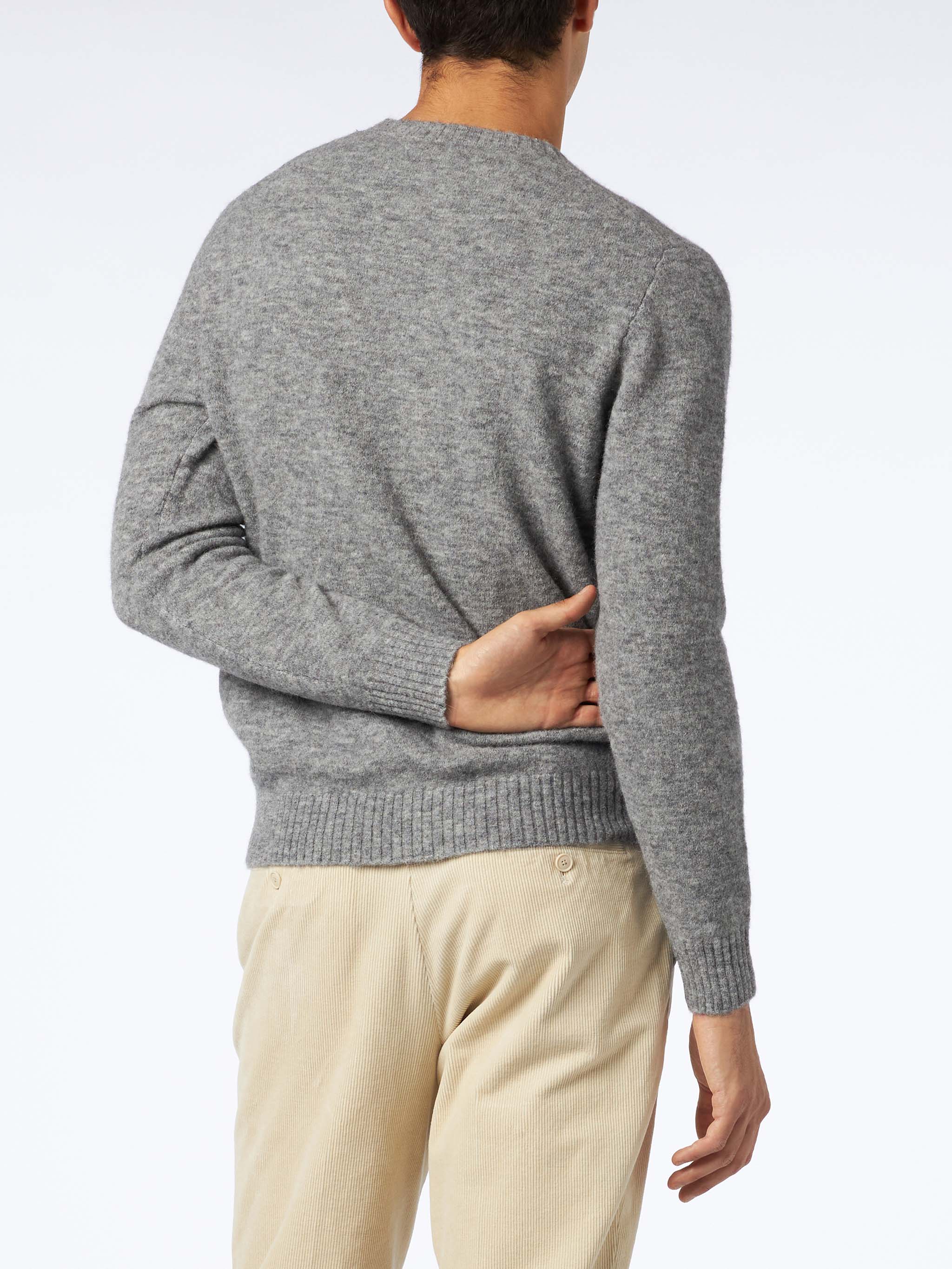 Maglia Heron lana stretch grigio mélange - Image 2