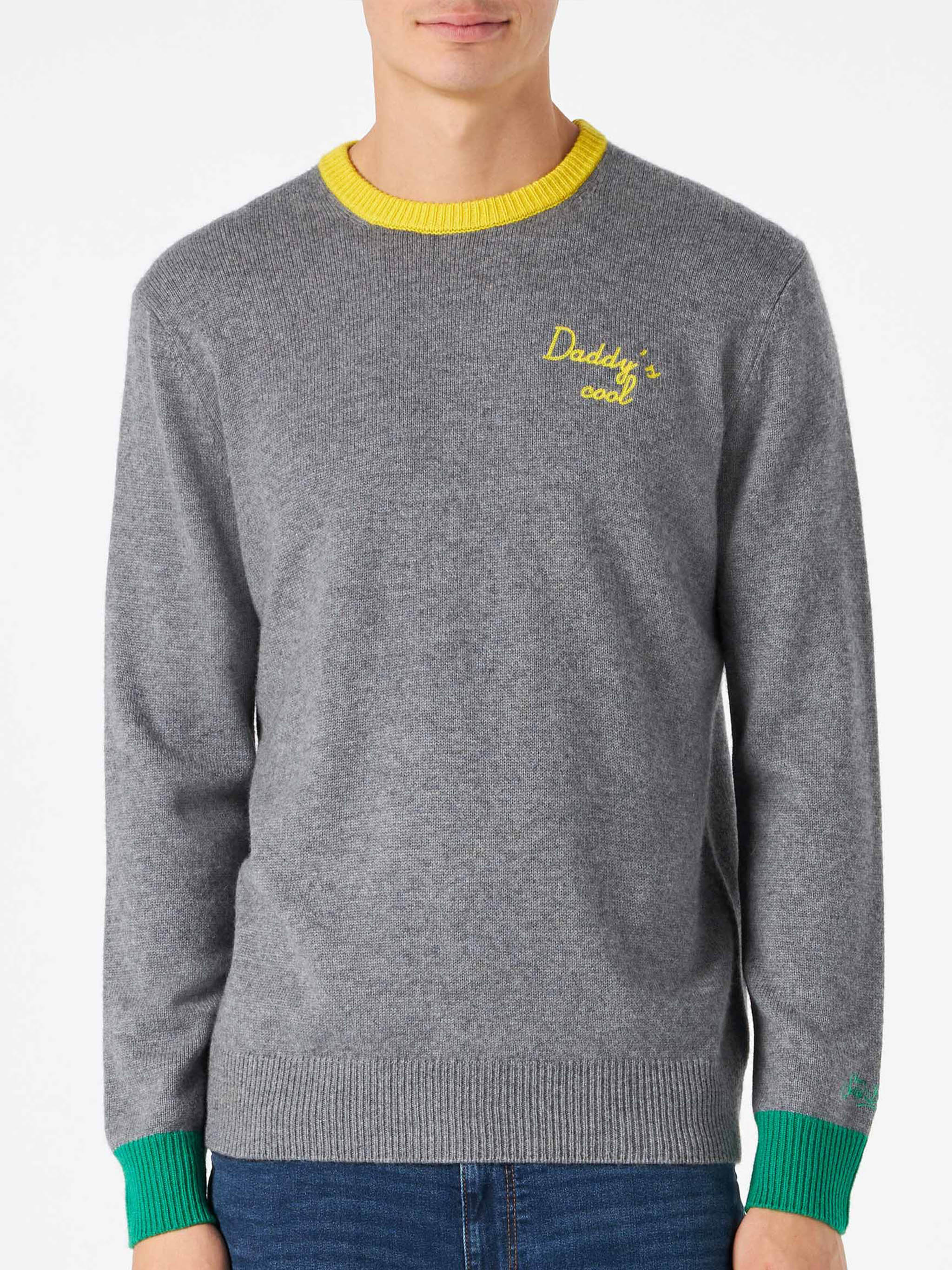 Maglione girocollo Heron con ricamo Daddy's cool - Image 5