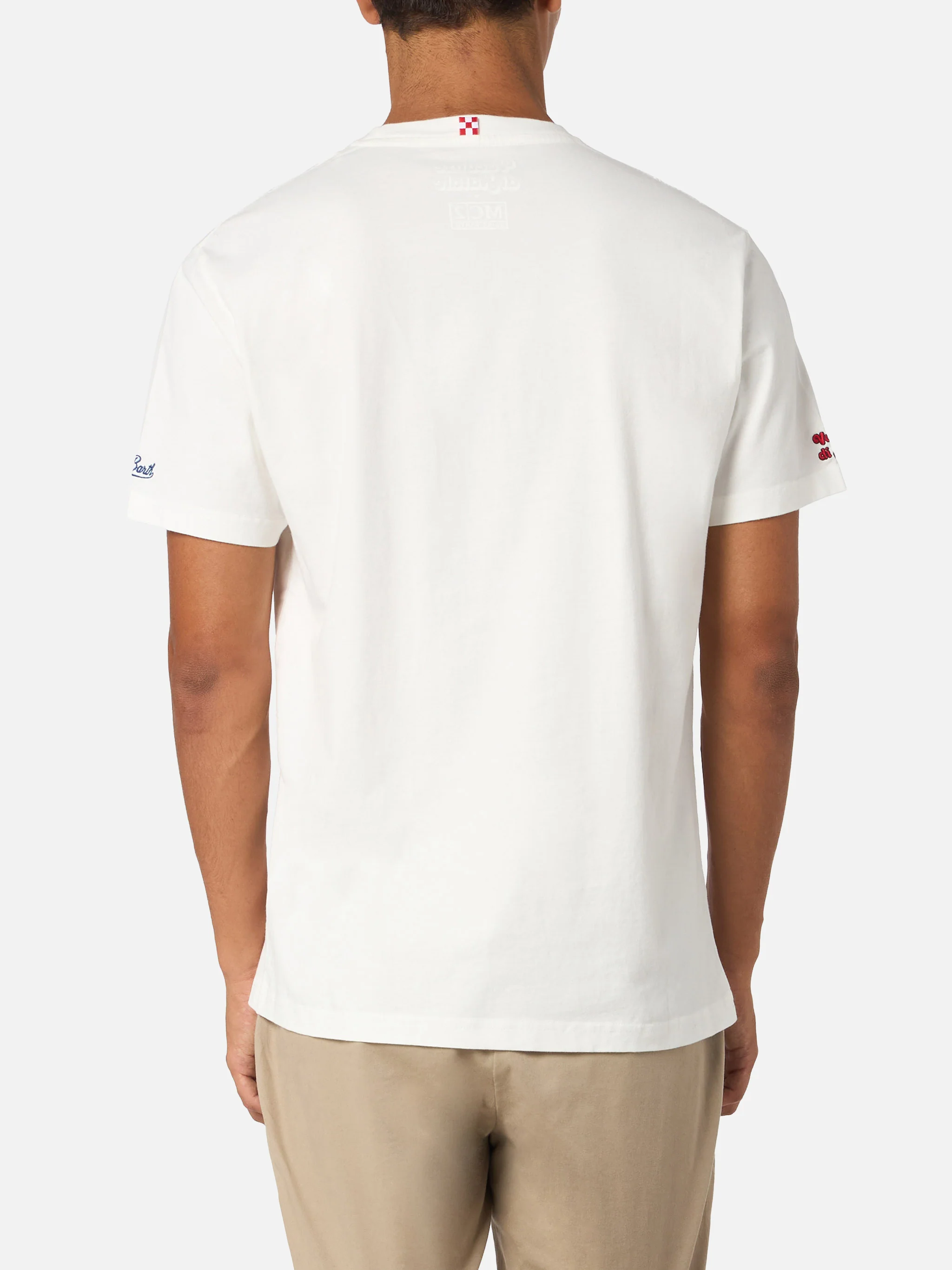 T-shirt Arnott in cotone pesante ricamo Anche questo Natale | Special Edition - Image 4