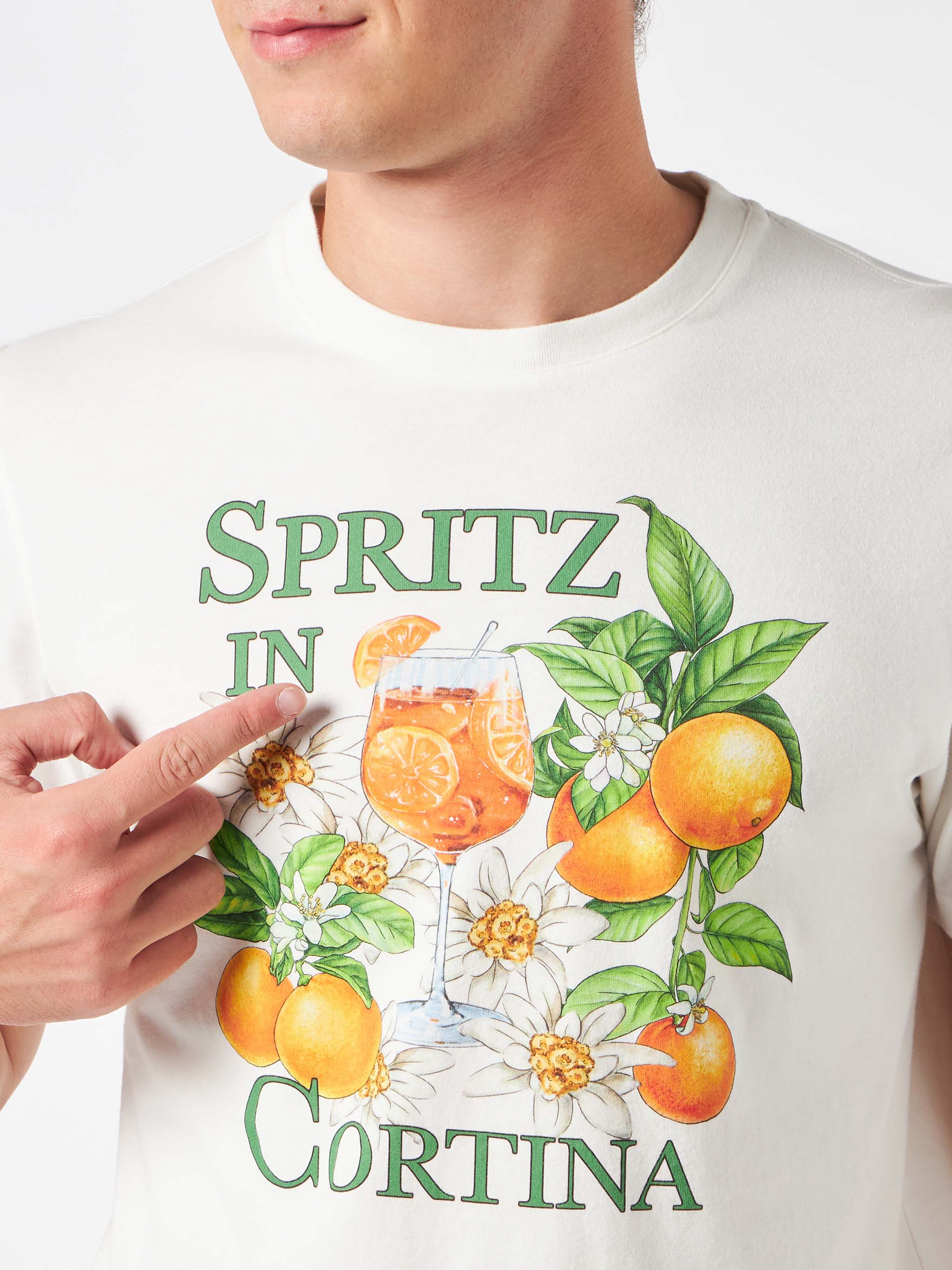 T-shirt Arnott Spritz Cortina bianca - Image 2