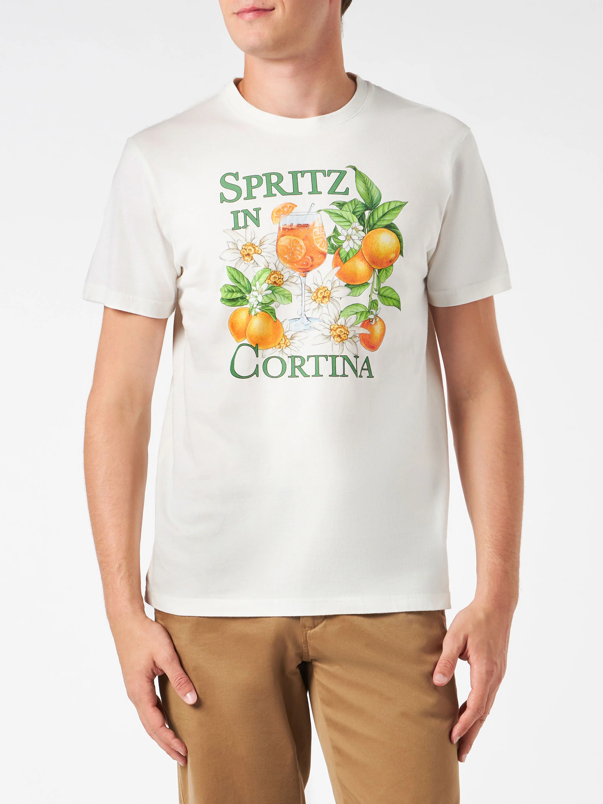 T-shirt Arnott Spritz Cortina bianca - Image 3