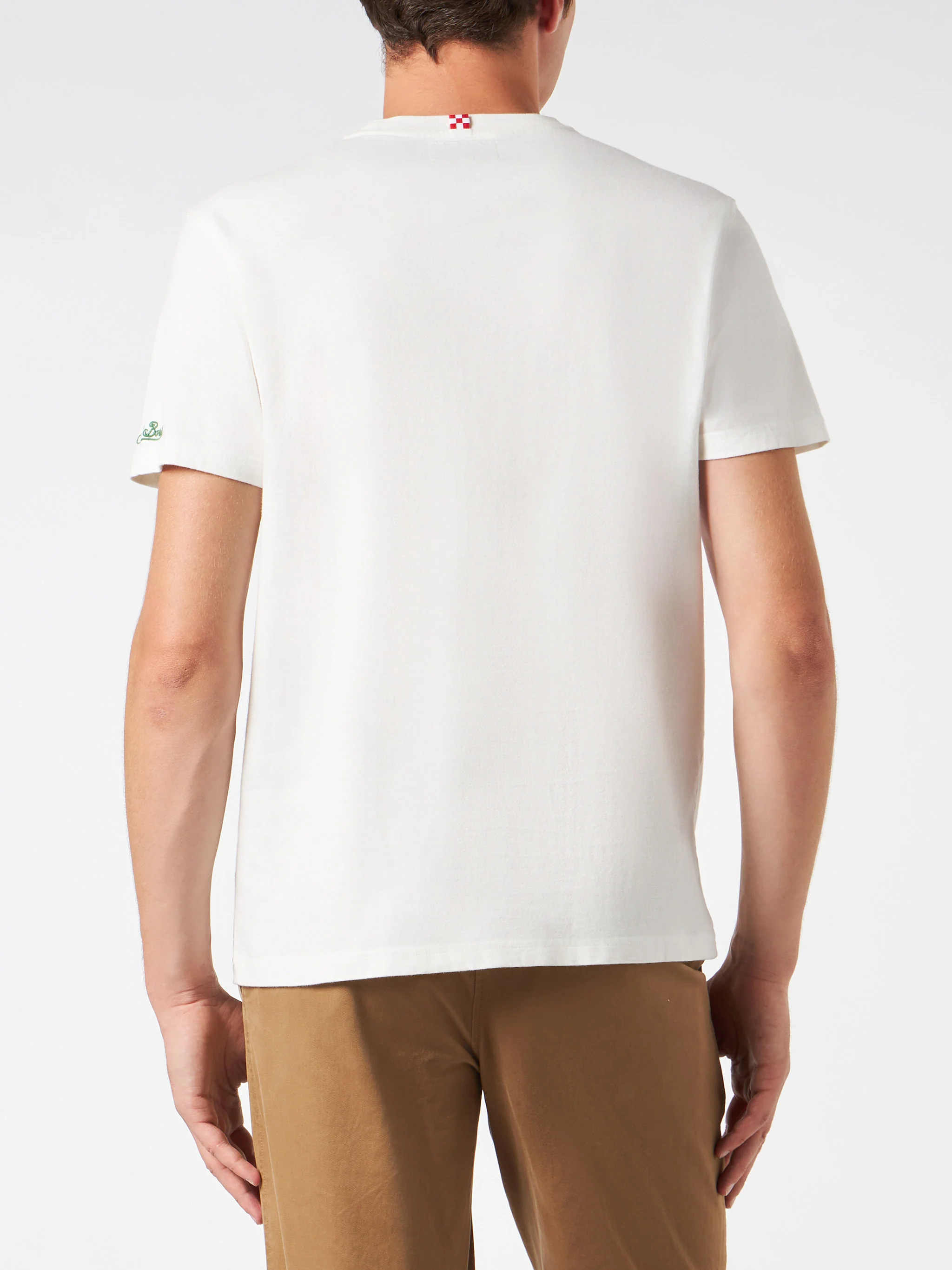 T-shirt Arnott Spritz Cortina bianca - Image 4